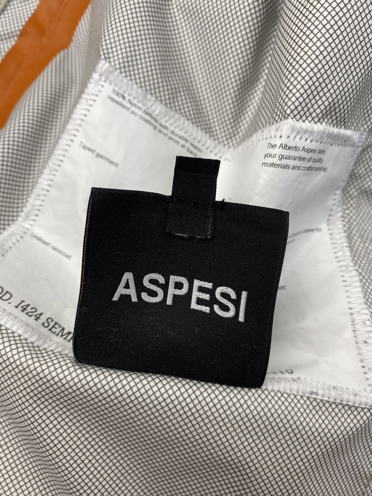 Aspesi Mens Aspesi Nylon Waterproof Jacket Size XL Size US XL / EU 56 / 4 - 11 Thumbnail