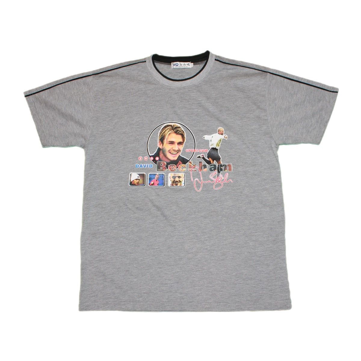 Vintage Y2K Bootleg David Beckham T-Shirt Size US S / EU 44-46 / 1 - 1 Thumbnail