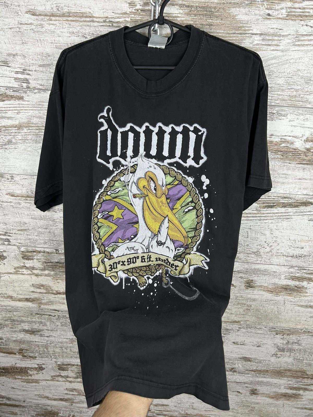 Band Tees × Vintage Mens Vintage Down T Shirt rock band tee system of a down Size US XL / EU 56 / 4 - 9 Thumbnail