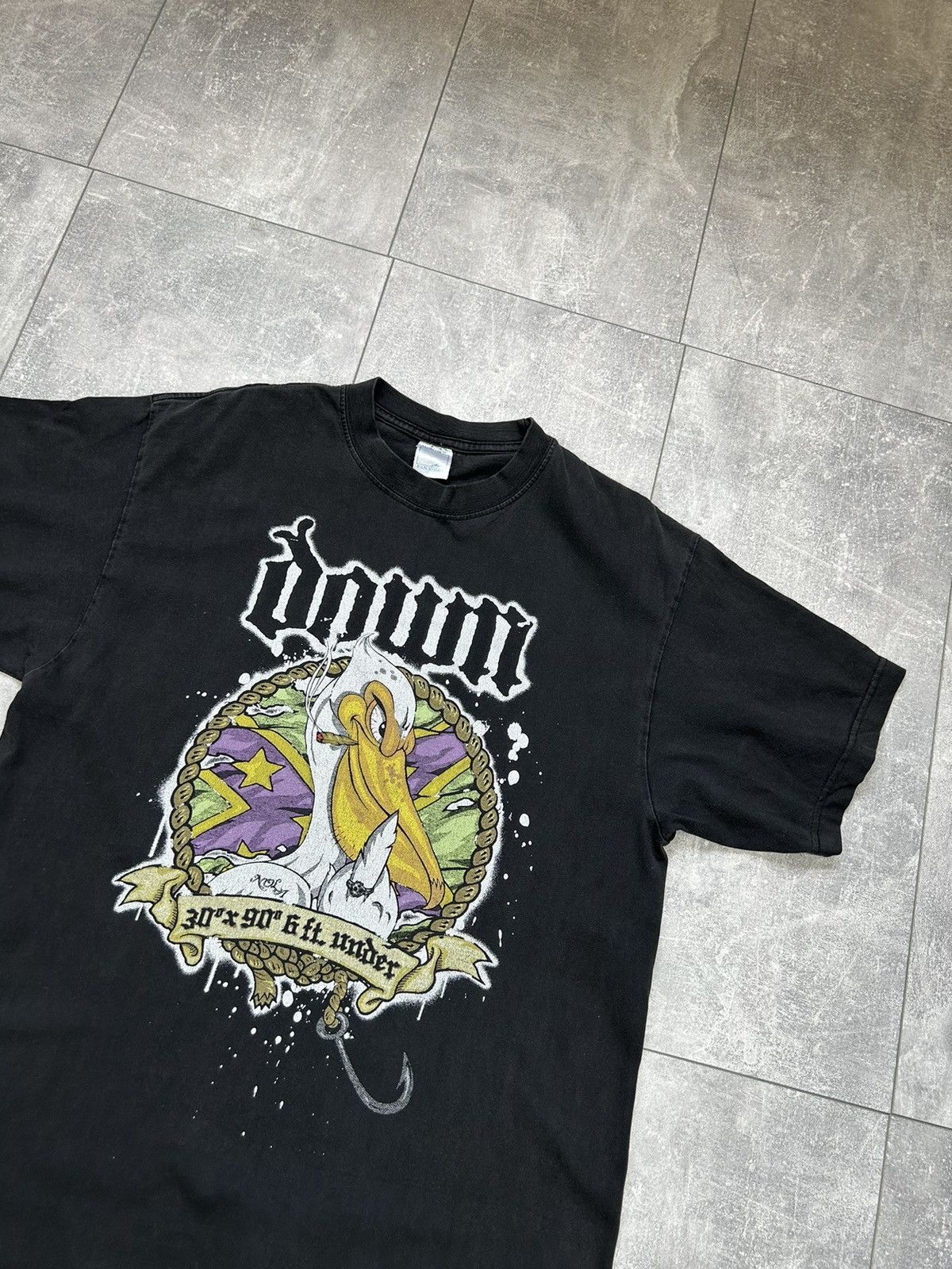 Band Tees × Vintage Mens Vintage Down T Shirt rock band tee system of a down Size US XL / EU 56 / 4 - 2 Thumbnail