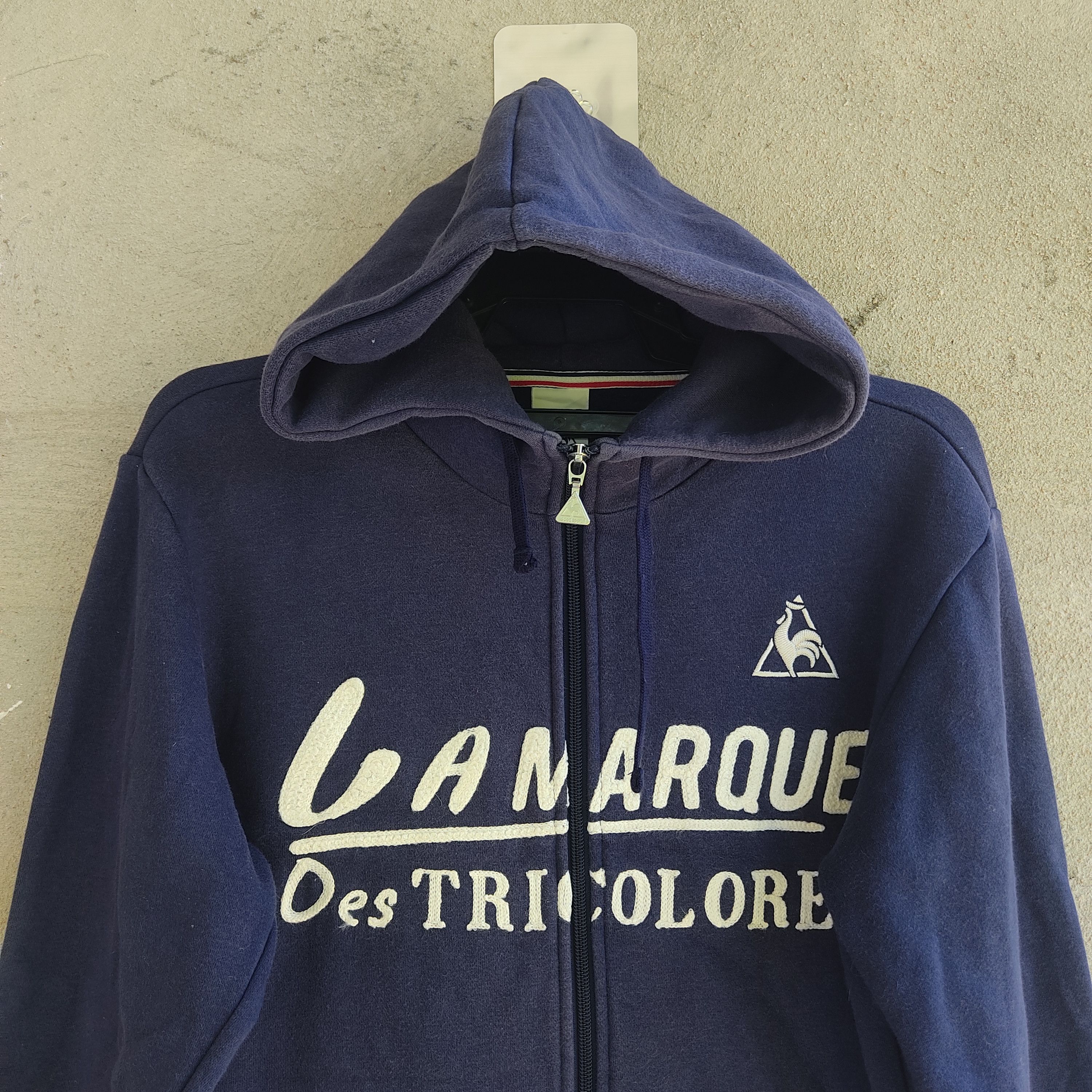 Le Coq Sportif La Marque Le Coq Sportif Embroidery Logo Faded Blue Hoodie Size US M / EU 48-50 / 2 - 3 Thumbnail