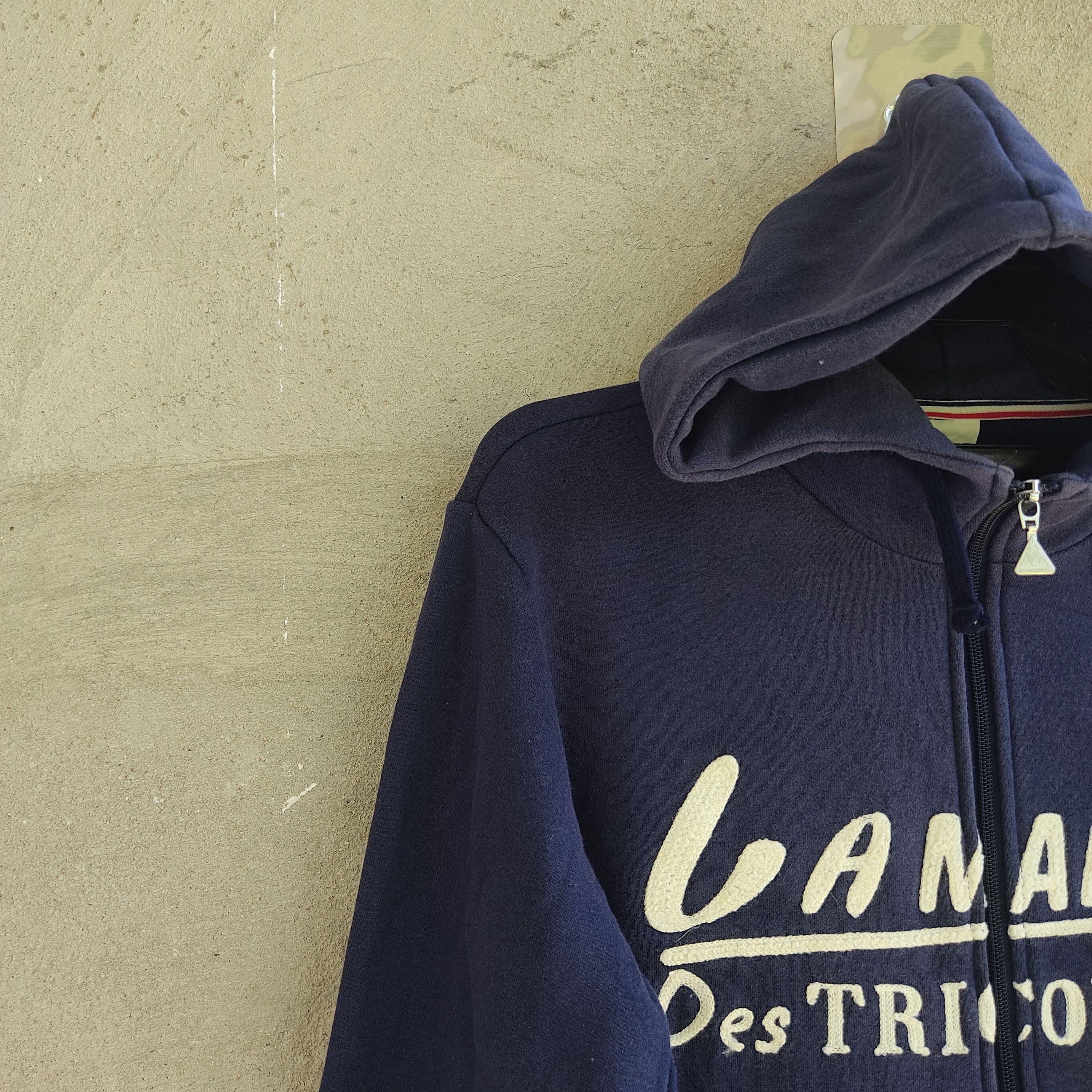 Le Coq Sportif La Marque Le Coq Sportif Embroidery Logo Faded Blue Hoodie Size US M / EU 48-50 / 2 - 5 Thumbnail