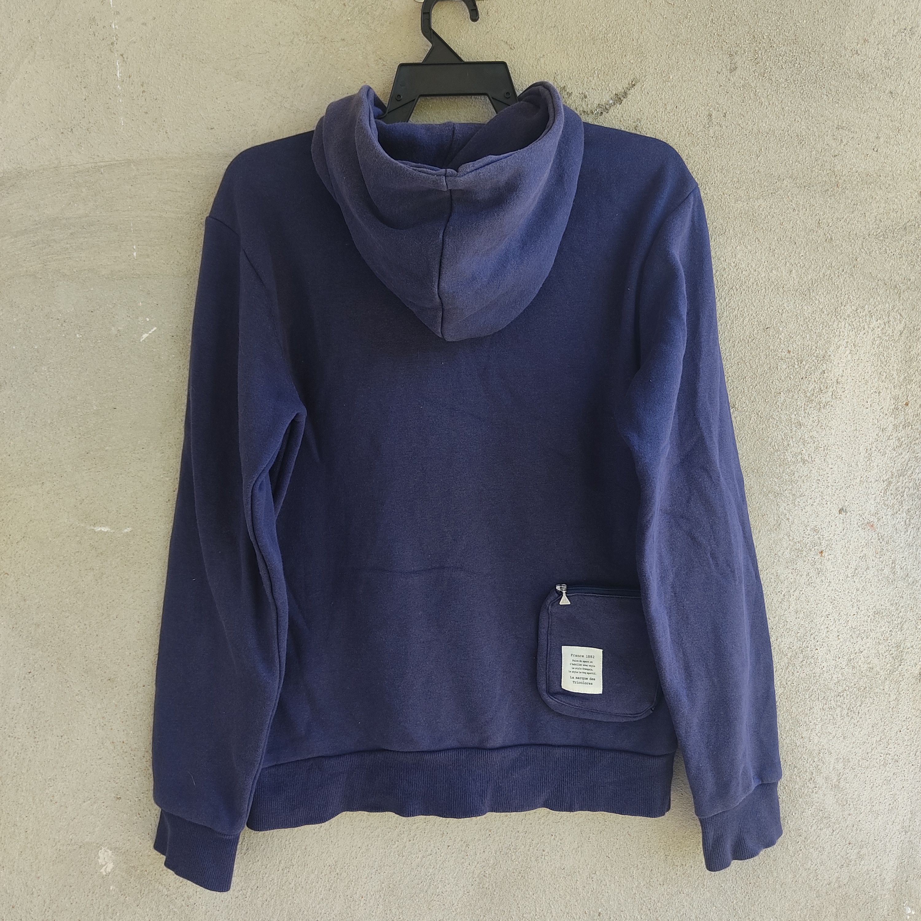 Le Coq Sportif La Marque Le Coq Sportif Embroidery Logo Faded Blue Hoodie Size US M / EU 48-50 / 2 - 2 Thumbnail