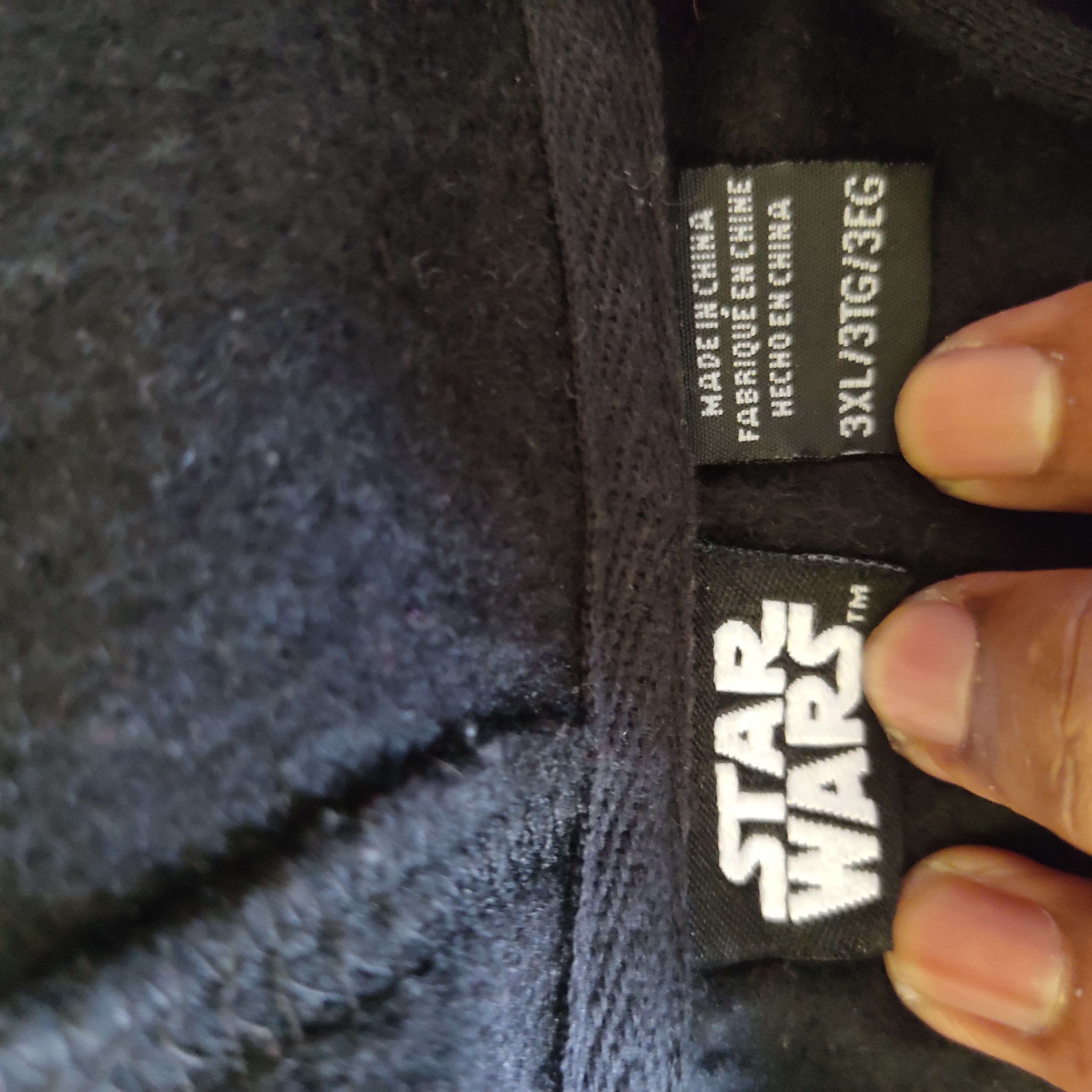 Star Wars Star Wars Big Logo Printed Black Hoodie Size US XXL / EU 58 / 5 - 14 Thumbnail