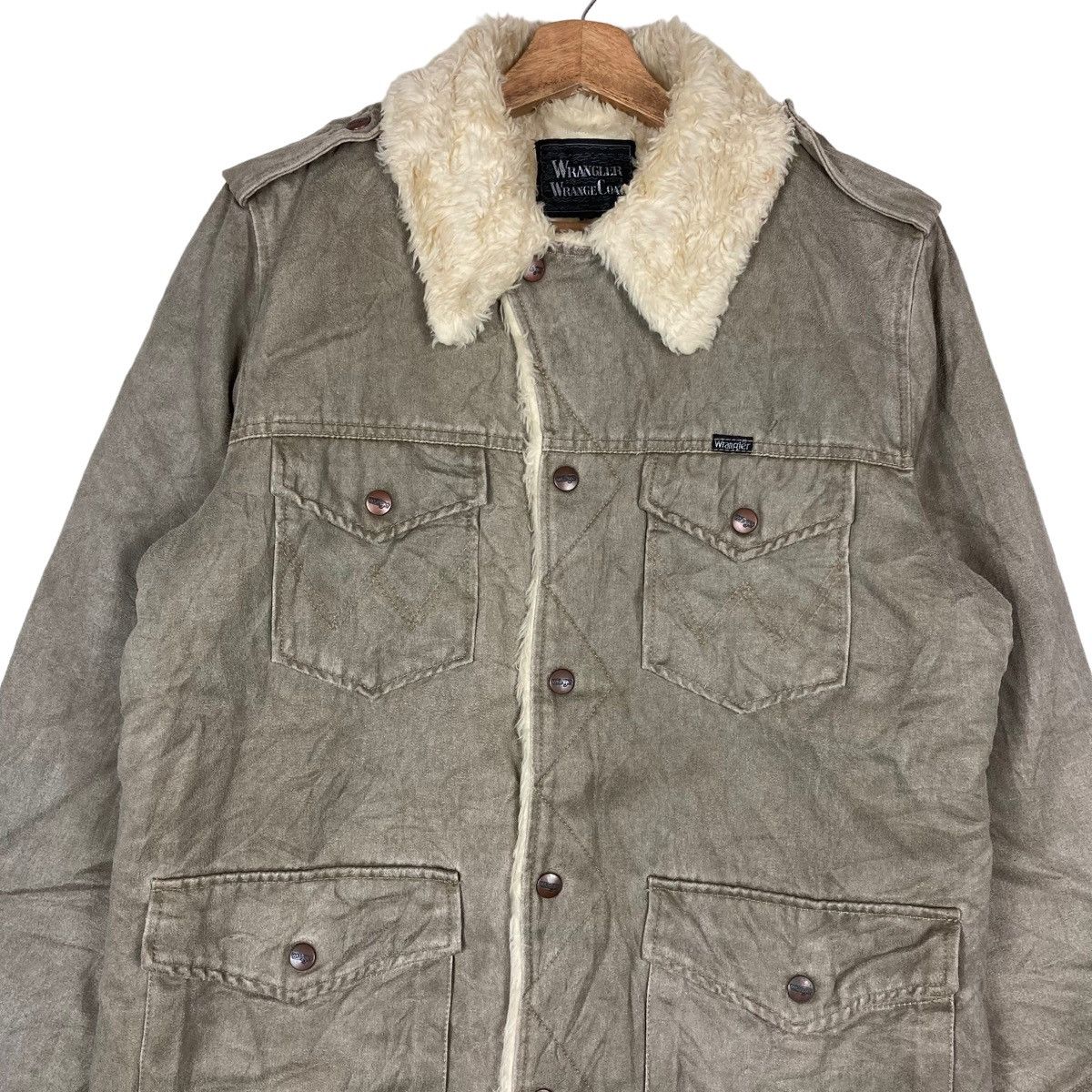 Wrangler Vintage Wrangler Wrange Coat Jacket Size US M / EU 48-50 / 2 - 2 Thumbnail