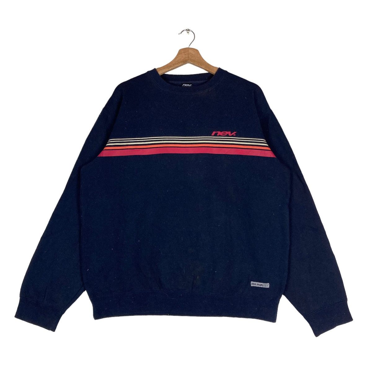 Vintage Vintage Nev Future Shapes Pullover Jumper Sweatshirt Size US L / EU 52-54 / 3 - 1 Thumbnail