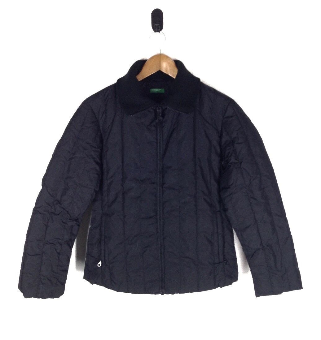 United Colors Of Benetton United Colors Of Benetton Black Puffer Jacket Size US S / EU 44-46 / 1 - 1 Thumbnail