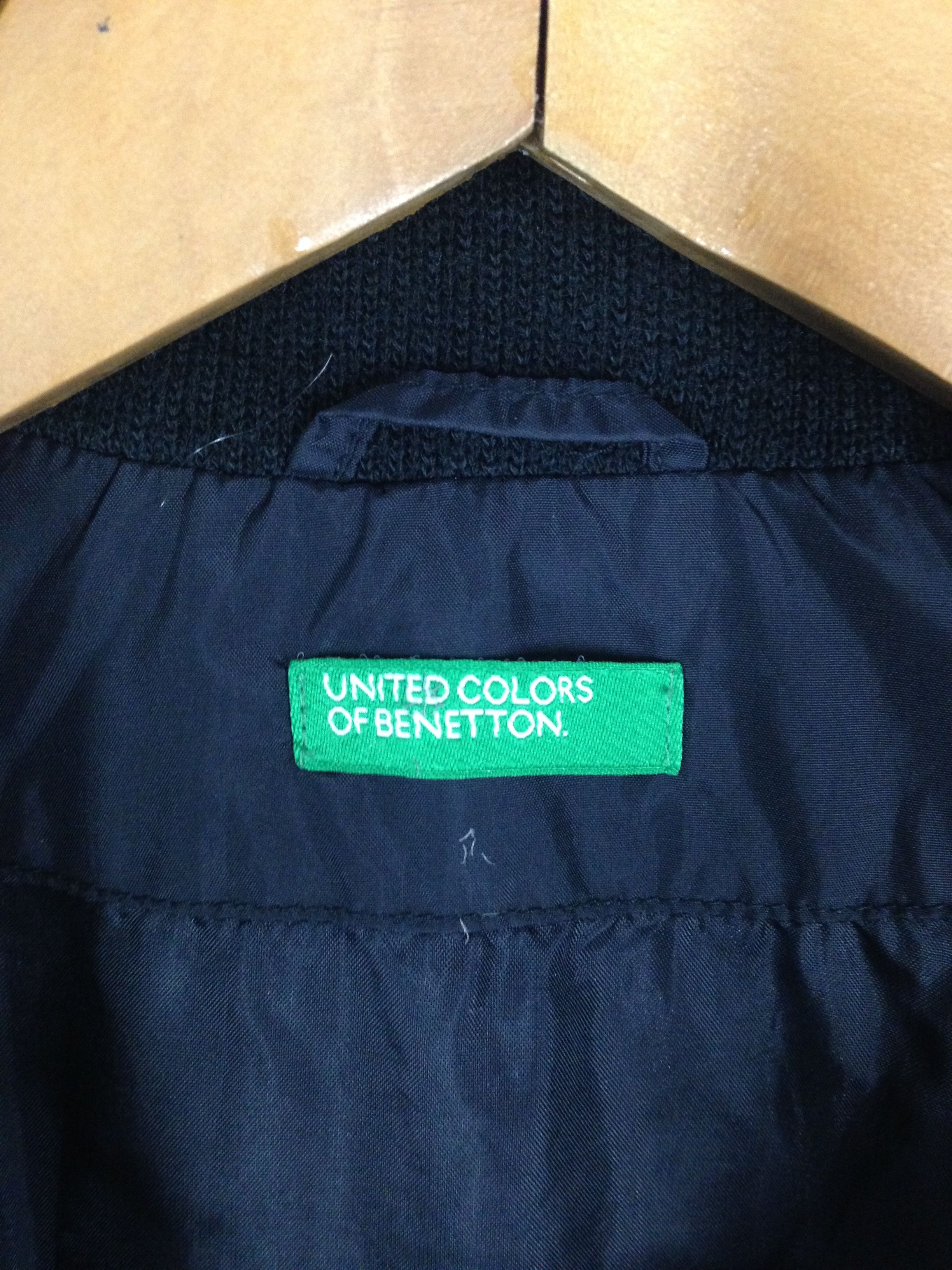 United Colors Of Benetton United Colors Of Benetton Black Puffer Jacket Size US S / EU 44-46 / 1 - 8 Thumbnail