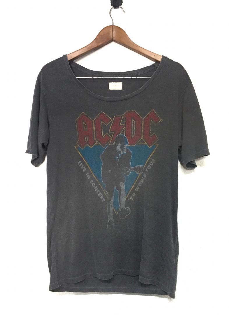 Rock Band AC/DC band tee tour | Grailed