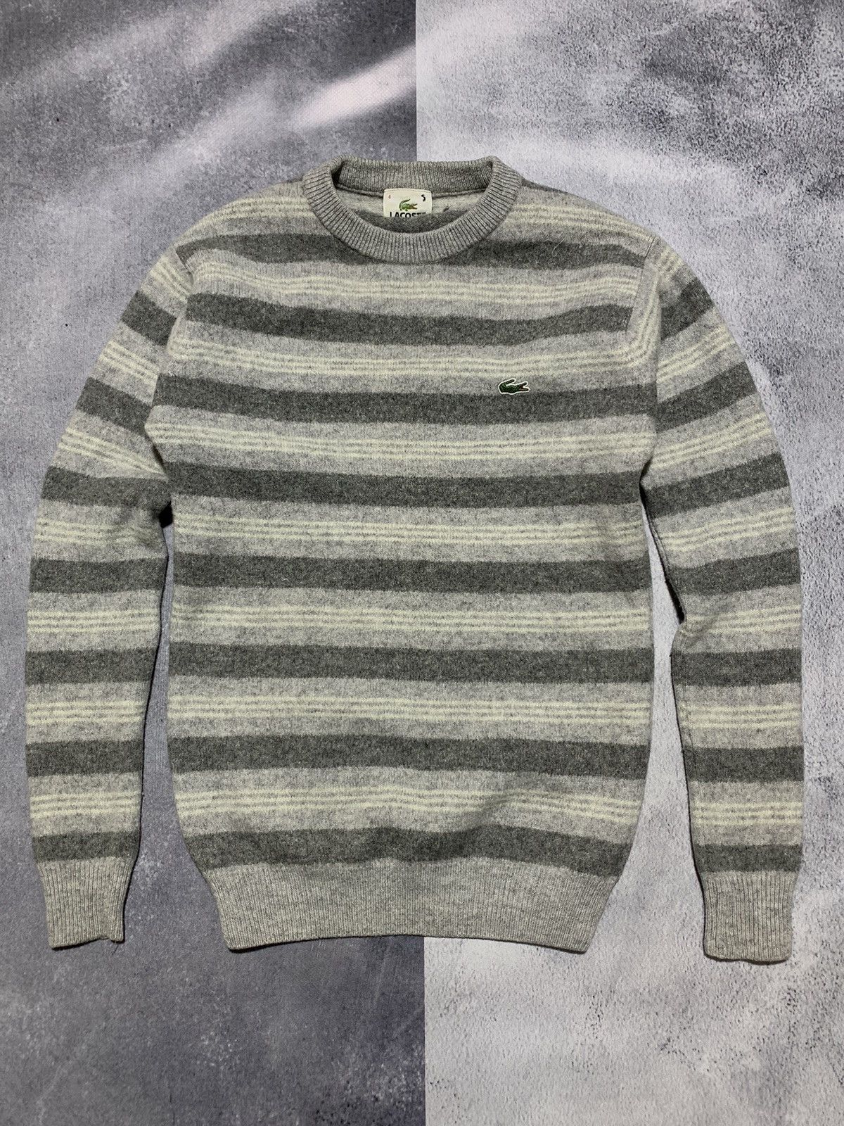Lacoste × Vintage Vintage Y2K Lacoste striped sweaters streetwear size S Size S / US 4 / IT 40 - 1 Thumbnail