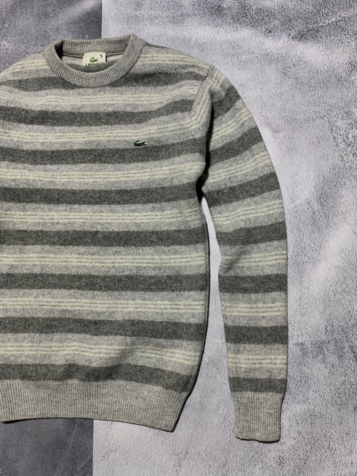 Lacoste × Vintage Vintage Y2K Lacoste striped sweaters streetwear size S Size S / US 4 / IT 40 - 3 Thumbnail