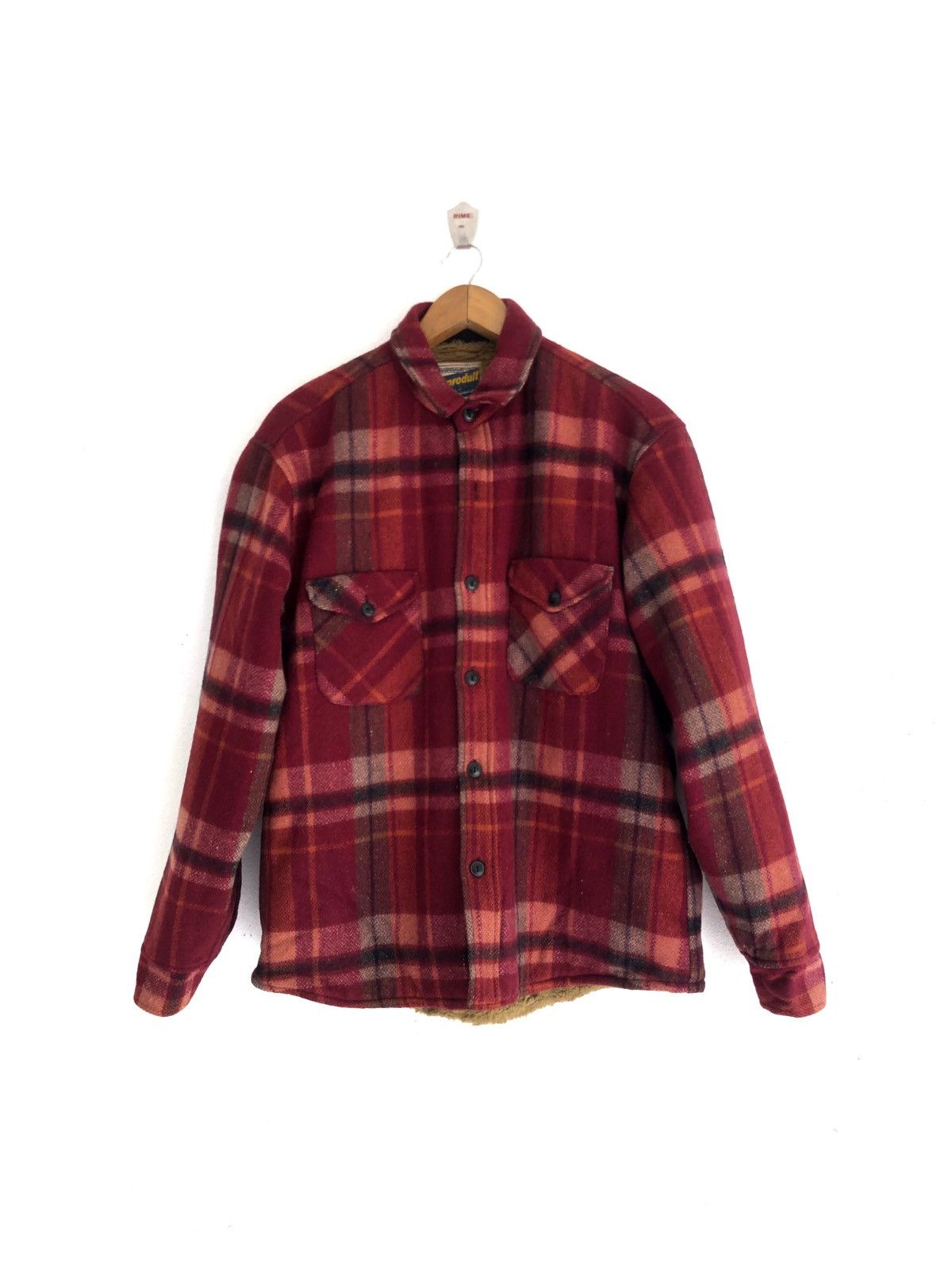 Japanese Brand Reproduit wool Multicolour Button jacket Fashion Week Size US XXL / EU 58 / 5 - 1 Thumbnail