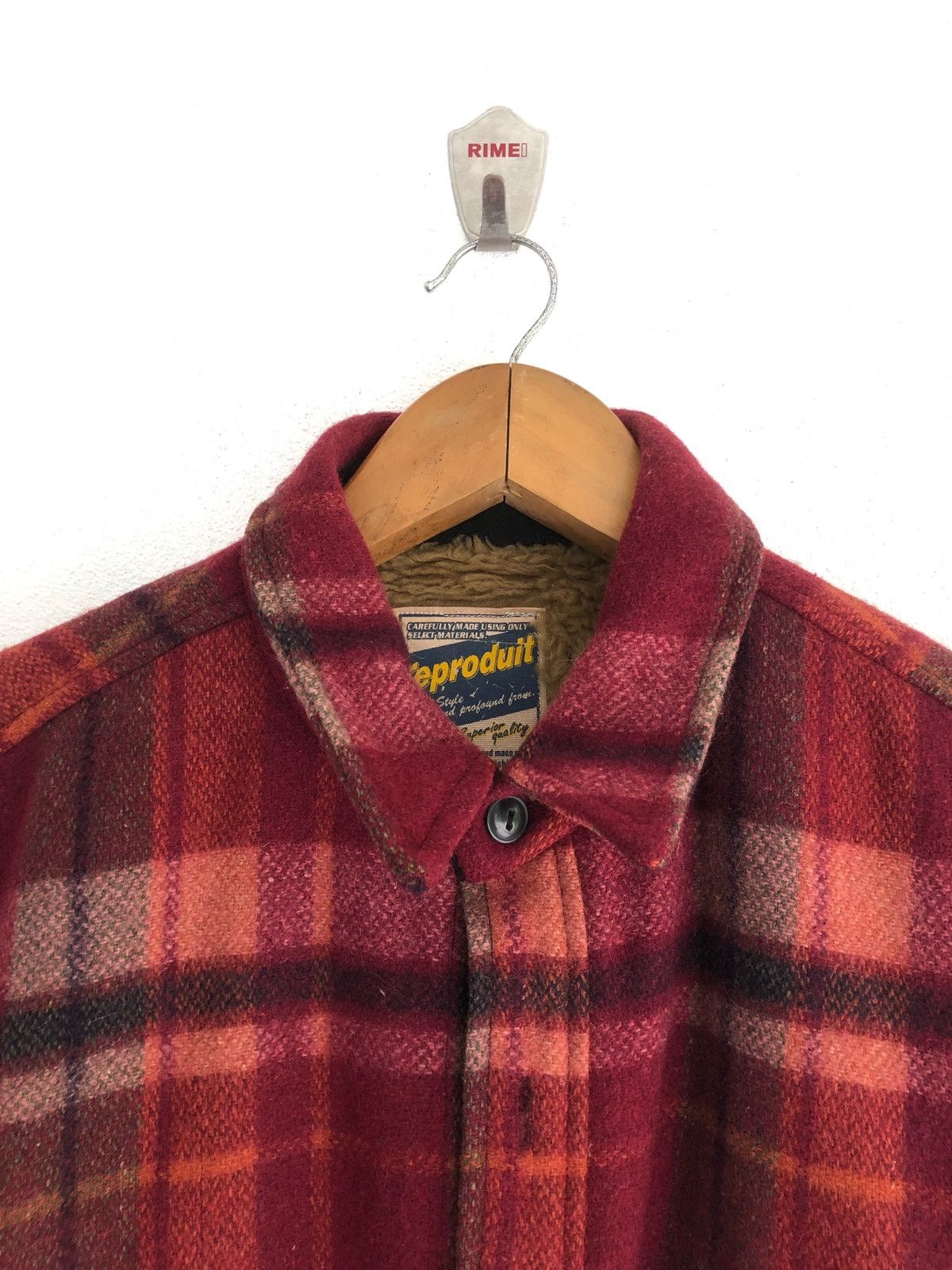 Japanese Brand Reproduit wool Multicolour Button jacket Fashion Week Size US XXL / EU 58 / 5 - 7 Thumbnail