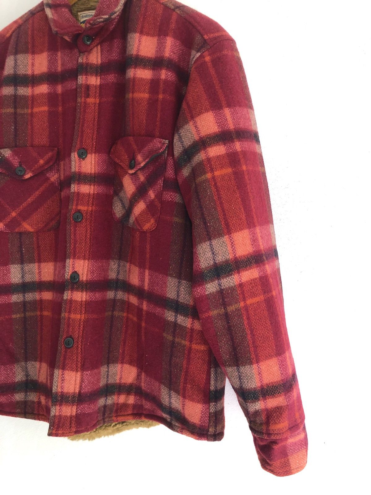 Japanese Brand Reproduit wool Multicolour Button jacket Fashion Week Size US XXL / EU 58 / 5 - 5 Thumbnail