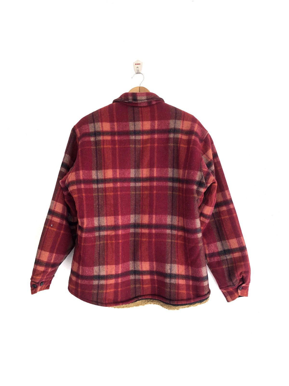 Japanese Brand Reproduit wool Multicolour Button jacket Fashion Week Size US XXL / EU 58 / 5 - 2 Thumbnail