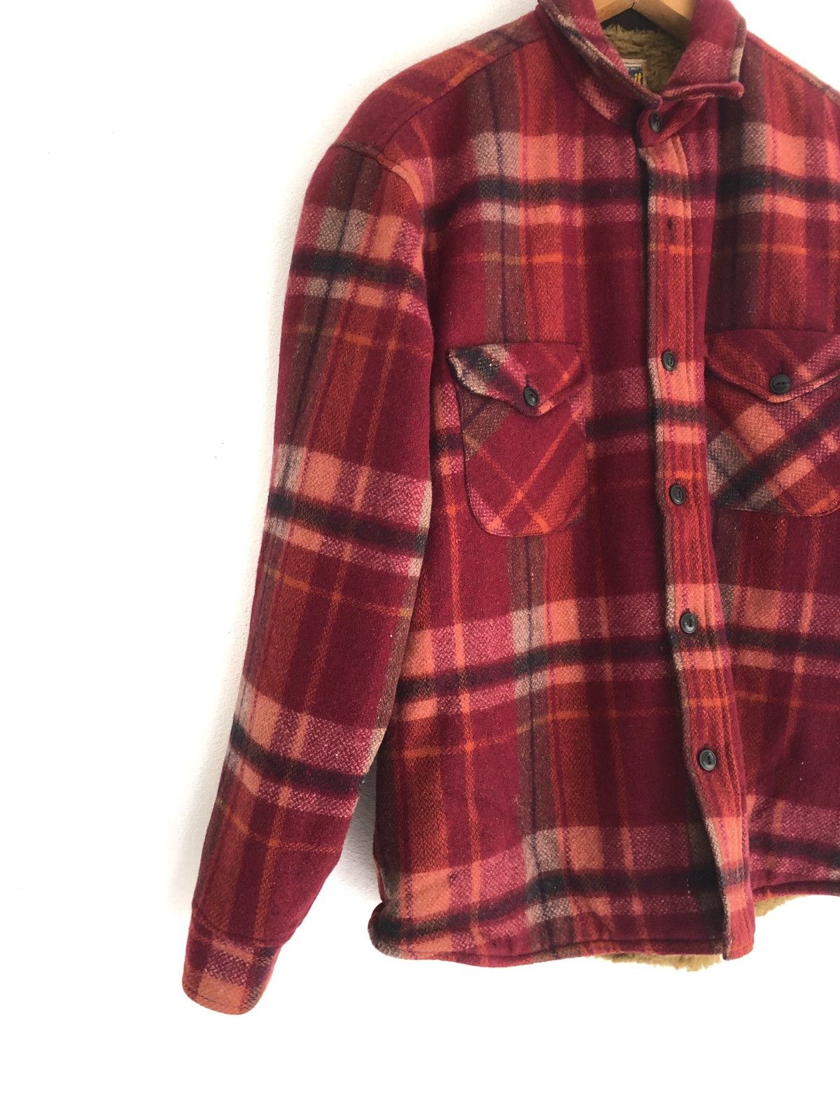 Japanese Brand Reproduit wool Multicolour Button jacket Fashion Week Size US XXL / EU 58 / 5 - 4 Thumbnail