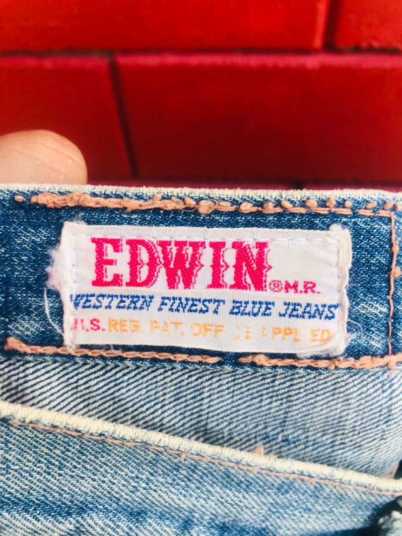 Japanese Brand × Vintage Vintage 60s Edwin Japanese Streetwear Designer Fashion Style Size US 29 - 10 Thumbnail