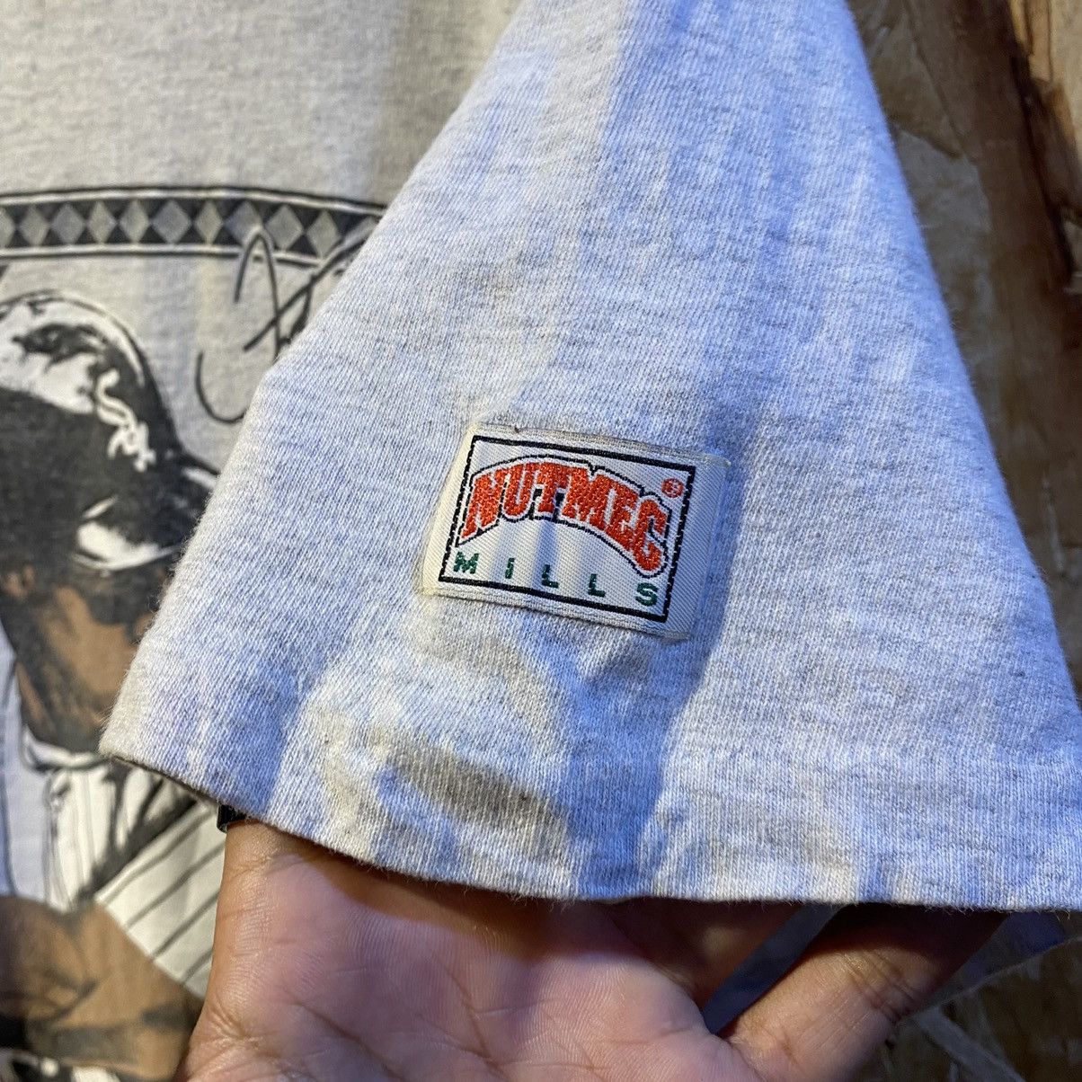 MLB × Nutmeg × Vintage VINTAGE RARE‼️Sox White MLB Player Frank Thomas By Nutmeg USA Size US L / EU 52-54 / 3 - 7 Thumbnail