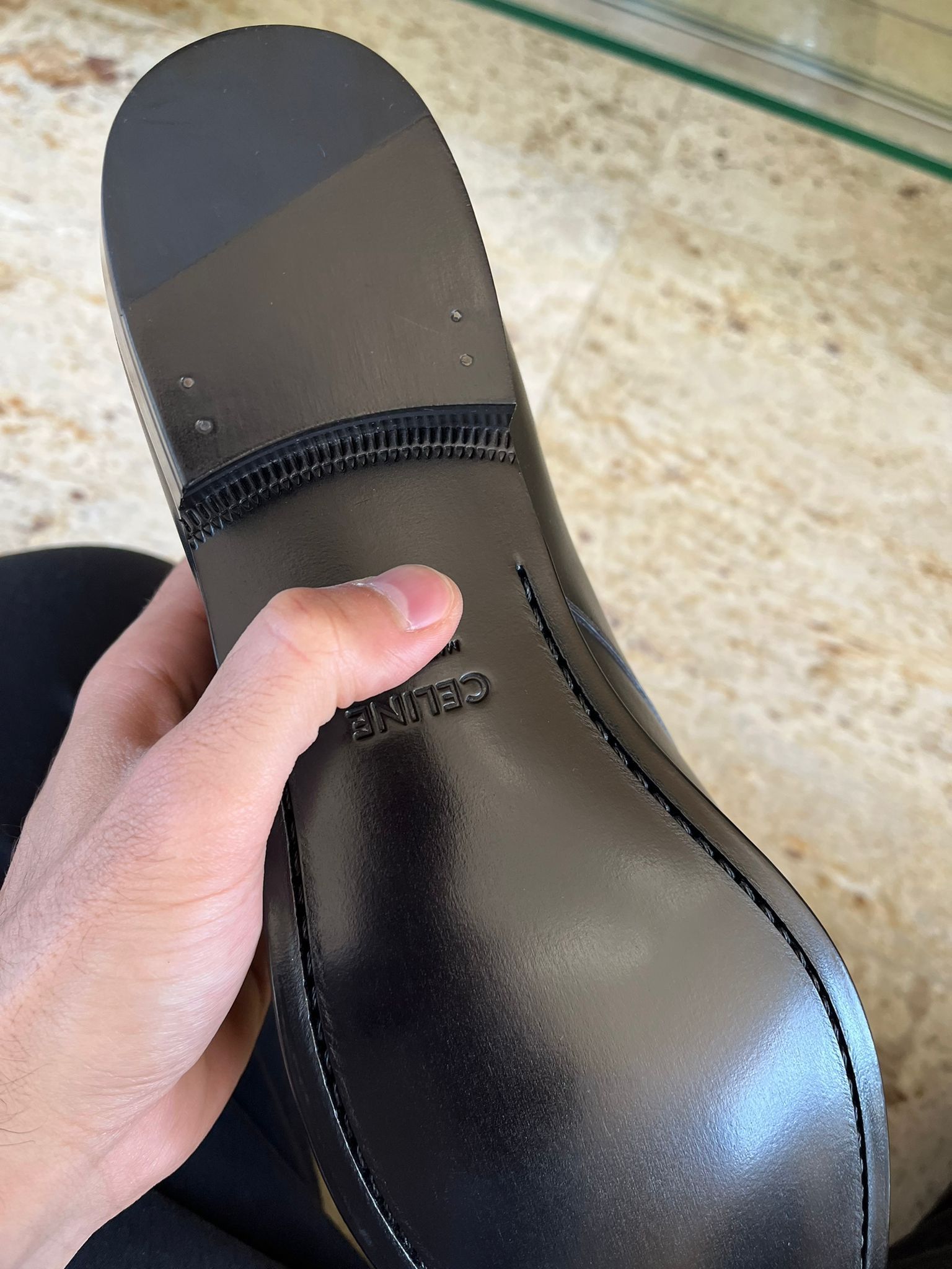 Celine Derby 30 Boots in Black Size US 11.5 / EU 44-45 - 9 Thumbnail