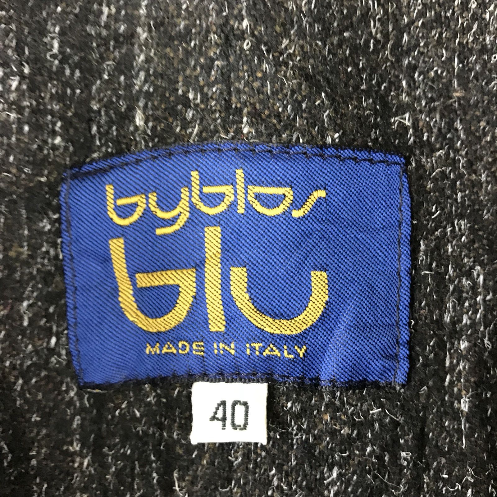 Byblos 💥Vintage Byblos Blu Olive Green Wool Lining Lampo Zipper Size US M / EU 48-50 / 2 - 12 Thumbnail