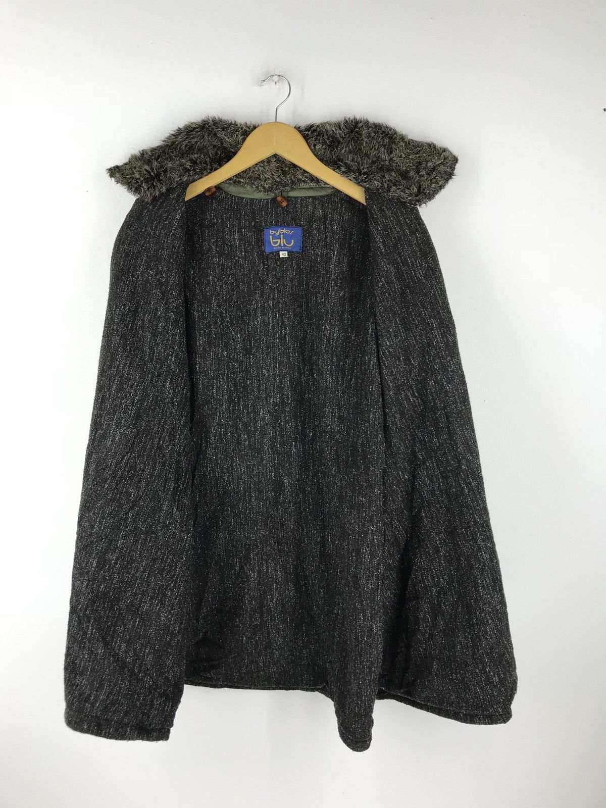 Byblos 💥Vintage Byblos Blu Olive Green Wool Lining Lampo Zipper Size US M / EU 48-50 / 2 - 9 Thumbnail