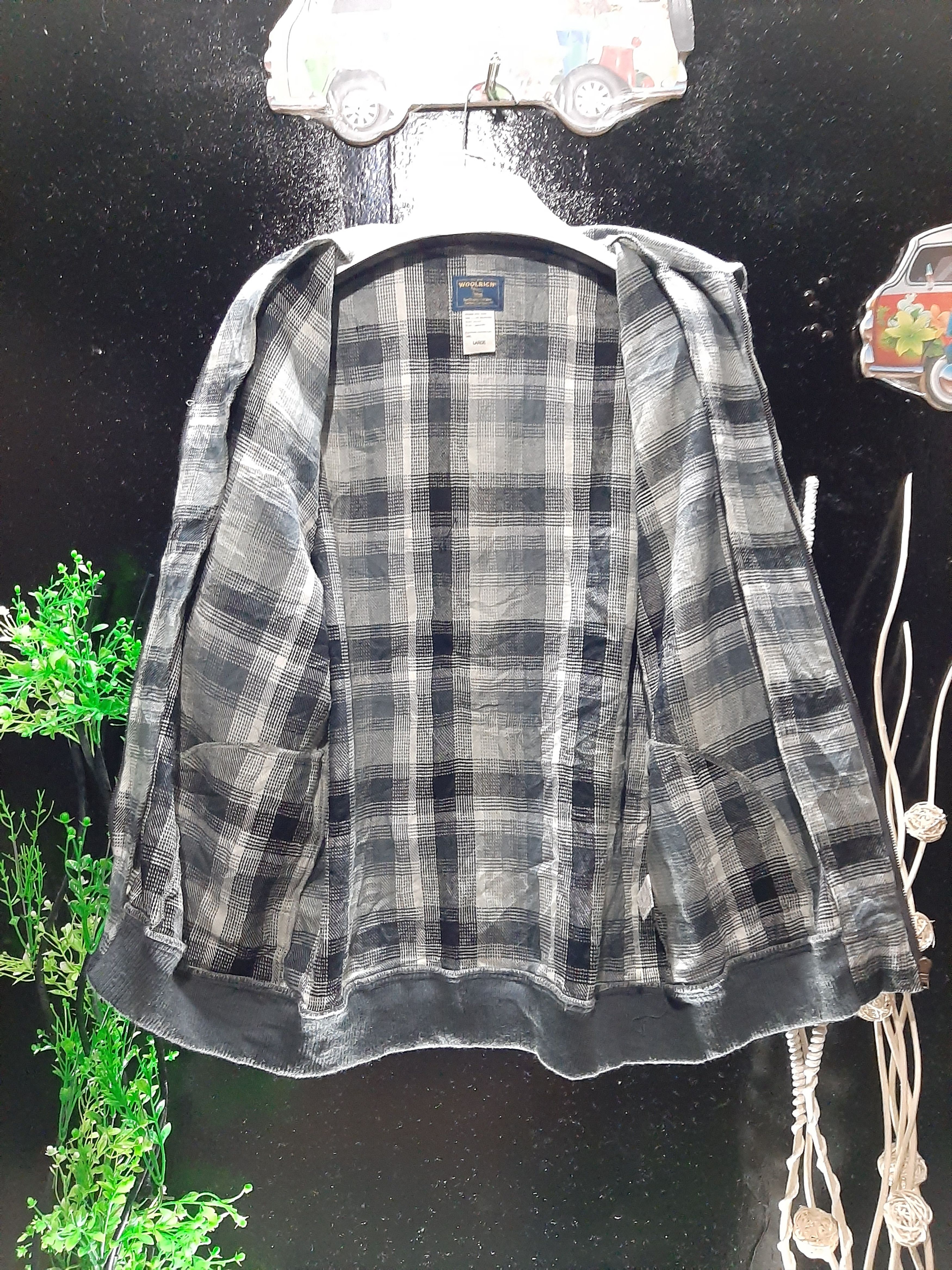 Vintage × Woolrich Woolen Mills VINTAGE WOOLRICH ZIPPER WOOL JACKET Size US L / EU 52-54 / 3 - 7 Thumbnail