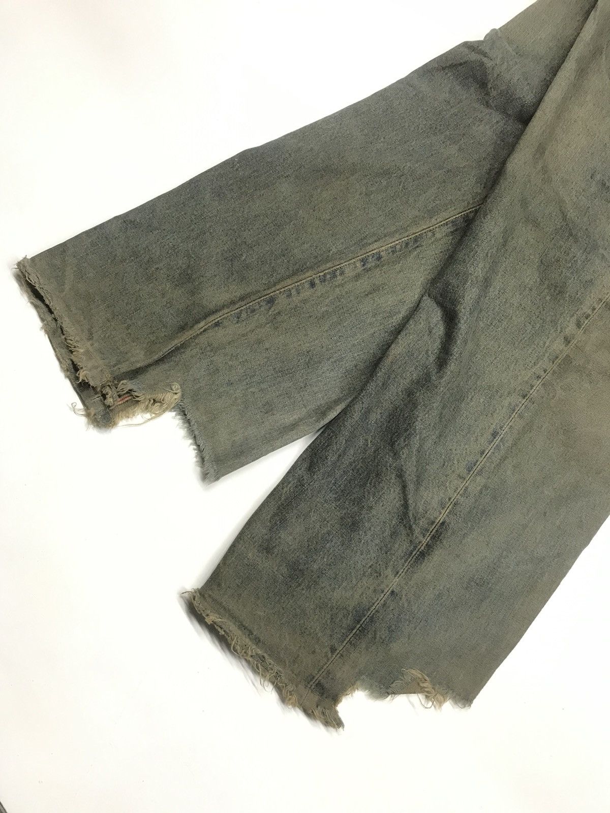 Vintage × Wrangler VINTAGE RUSTY WRANGLER BLUE BELL 🔔 DISTRESSED SELVEDGE DENIM Size US 34 / EU 50 - 7 Thumbnail