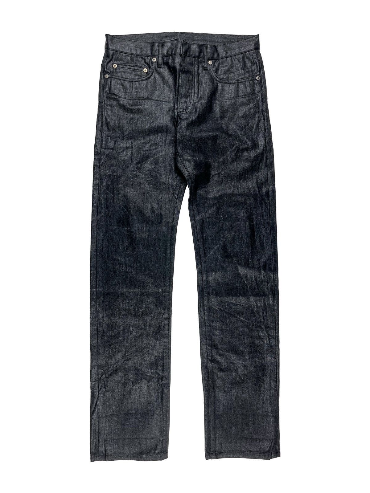 Dior × Hedi Slimane AW07 Dior Homme Navigate Wax Coated Denim