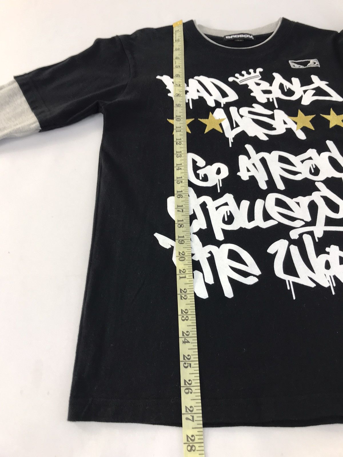 Japanese Brand Badboy Usa linked arms Logo Tee Style Size US M / EU 48-50 / 2 - 10 Thumbnail