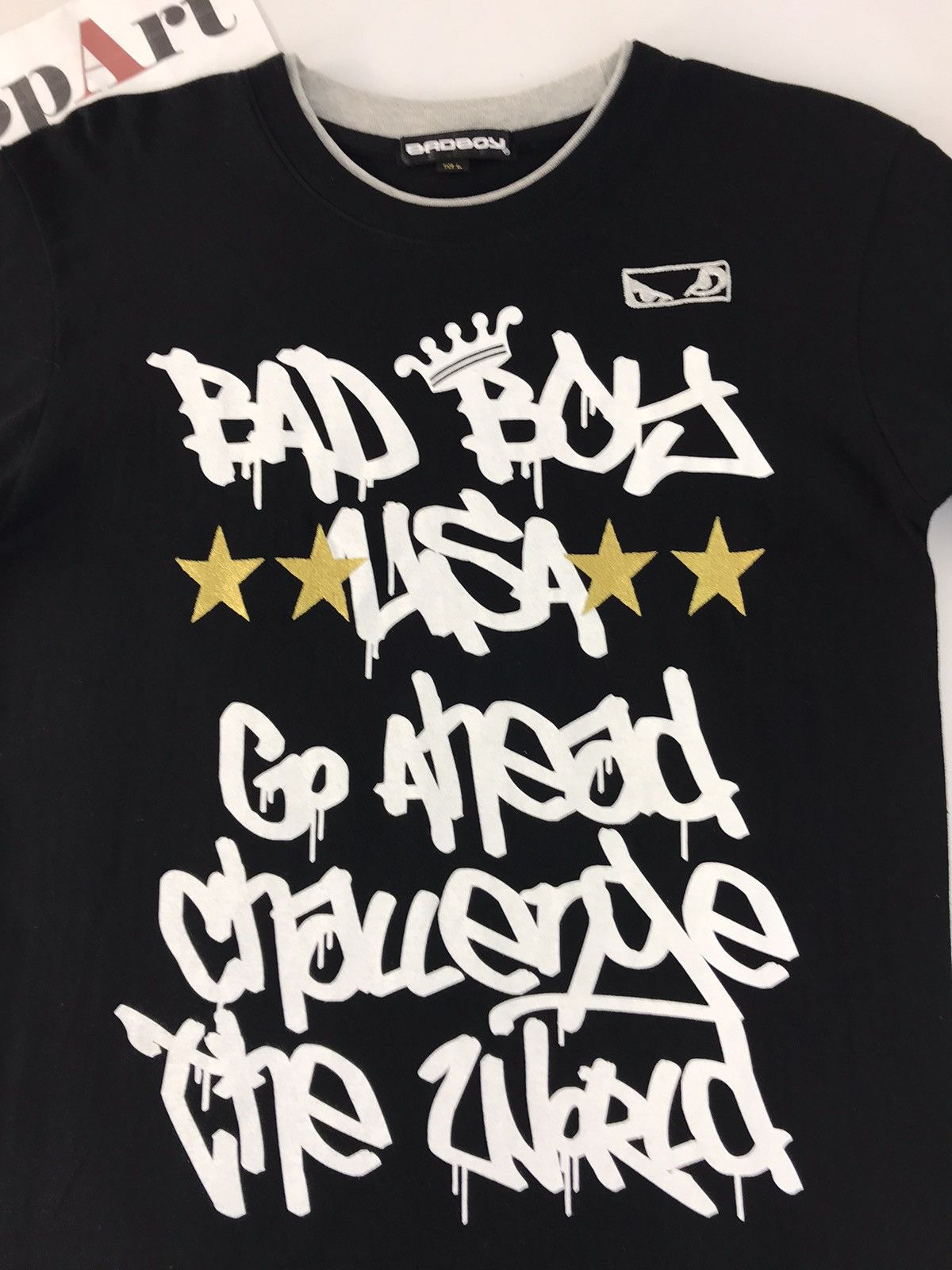 Japanese Brand Badboy Usa linked arms Logo Tee Style Size US M / EU 48-50 / 2 - 4 Thumbnail