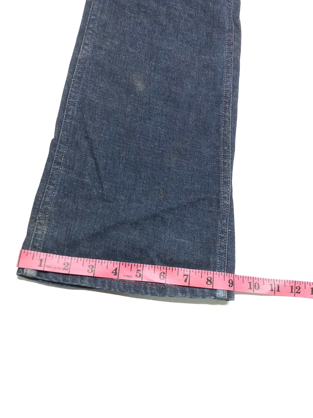 Hysteric Glamour × Japanese Brand × Vintage FLARE VINTAGE HYSTERIC GLAMOUR BLUE DENIM Size US 28 / EU 44 - 18 Thumbnail