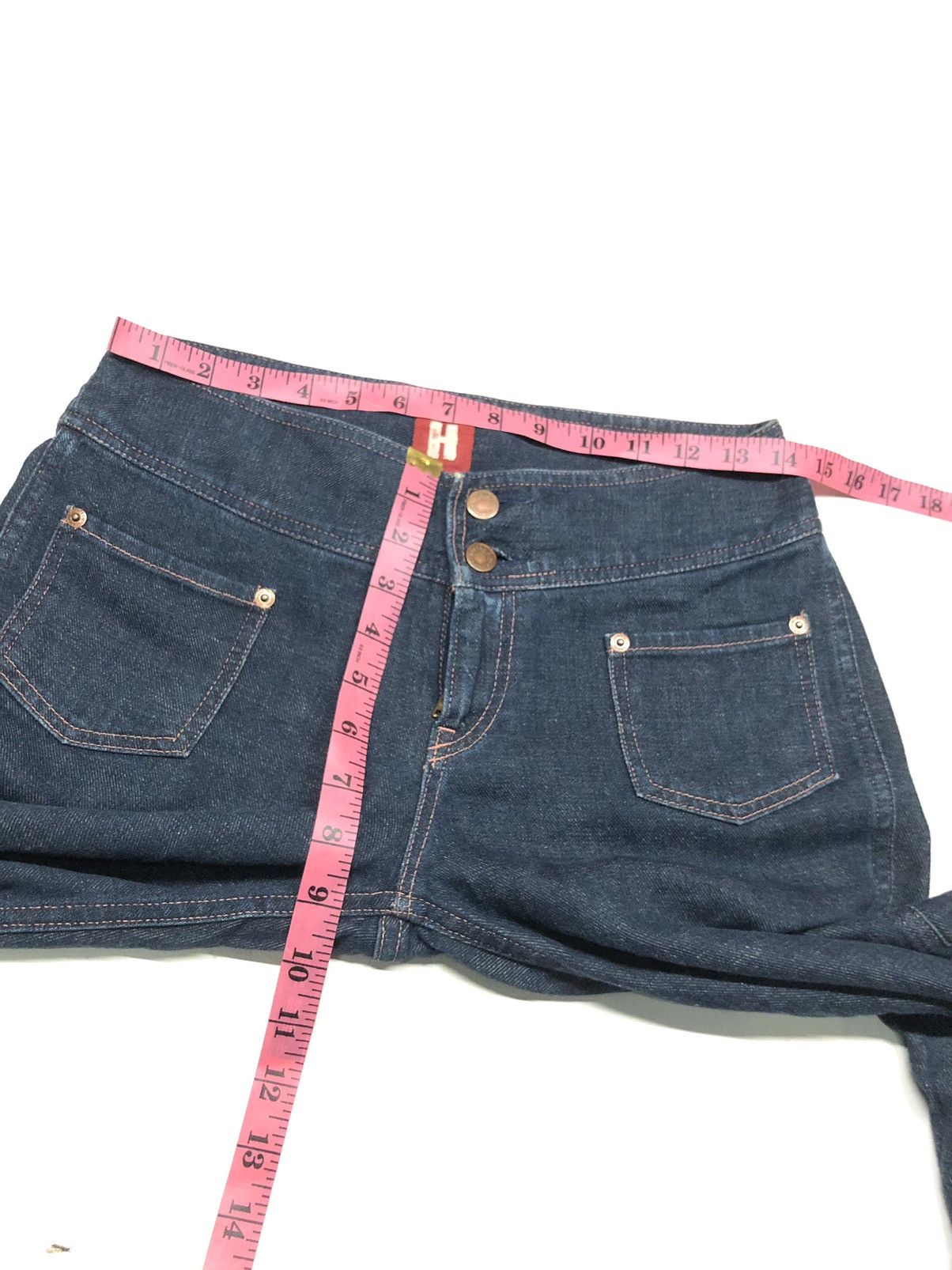 Hysteric Glamour × Japanese Brand × Vintage FLARE VINTAGE HYSTERIC GLAMOUR BLUE DENIM Size US 28 / EU 44 - 16 Thumbnail