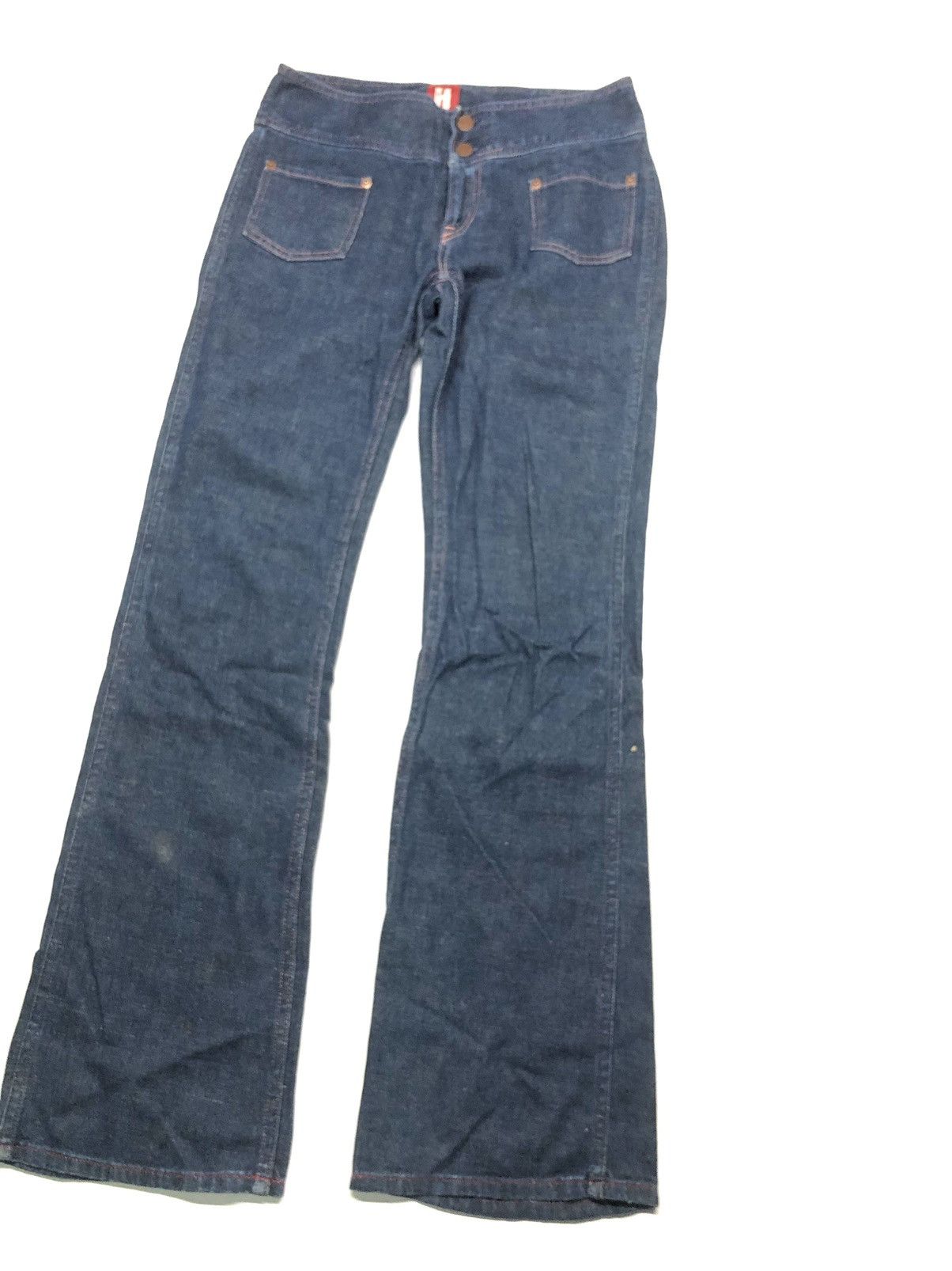 Hysteric Glamour × Japanese Brand × Vintage FLARE VINTAGE HYSTERIC GLAMOUR BLUE DENIM Size US 28 / EU 44 - 4 Thumbnail