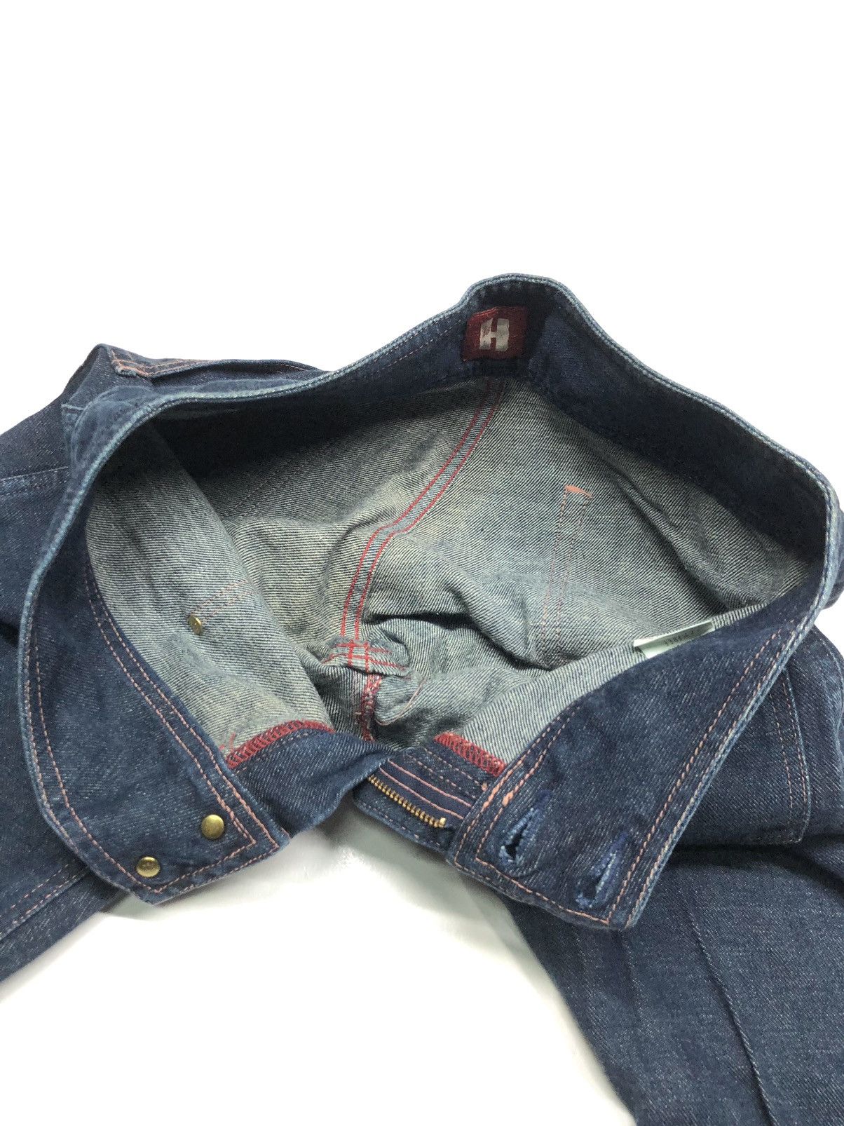 Hysteric Glamour × Japanese Brand × Vintage FLARE VINTAGE HYSTERIC GLAMOUR BLUE DENIM Size US 28 / EU 44 - 15 Thumbnail