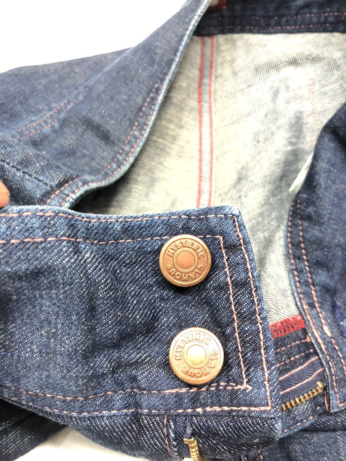 Hysteric Glamour × Japanese Brand × Vintage FLARE VINTAGE HYSTERIC GLAMOUR BLUE DENIM Size US 28 / EU 44 - 11 Thumbnail
