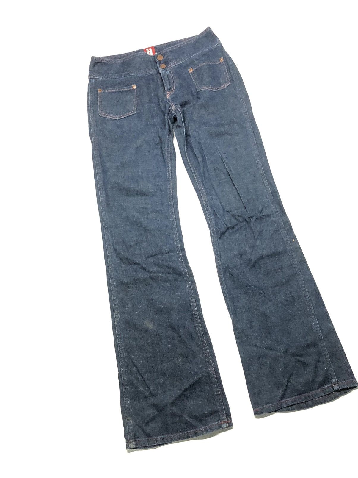 Hysteric Glamour × Japanese Brand × Vintage FLARE VINTAGE HYSTERIC GLAMOUR BLUE DENIM Size US 28 / EU 44 - 3 Thumbnail