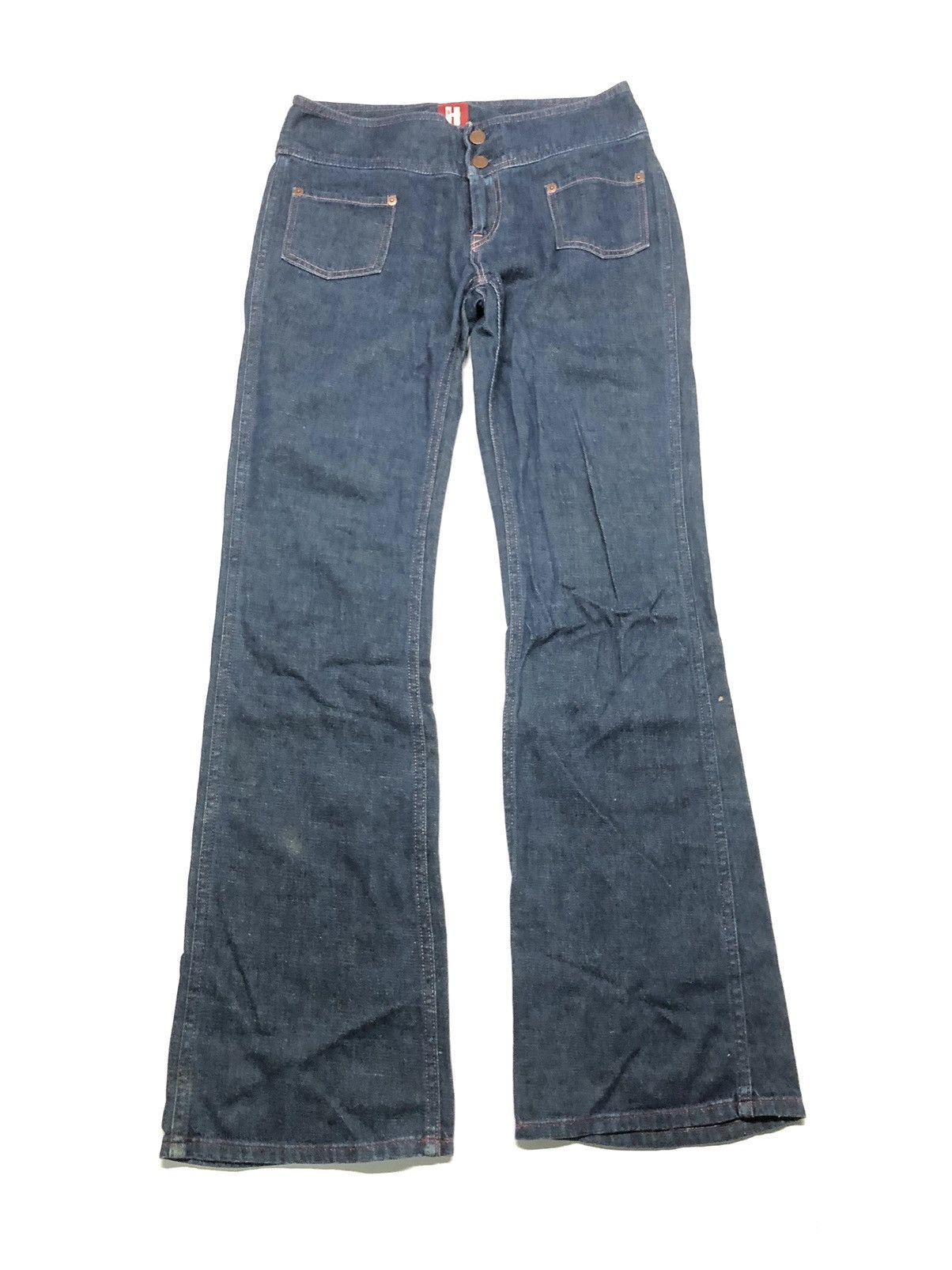 Hysteric Glamour × Japanese Brand × Vintage FLARE VINTAGE HYSTERIC GLAMOUR BLUE DENIM Size US 28 / EU 44 - 2 Thumbnail