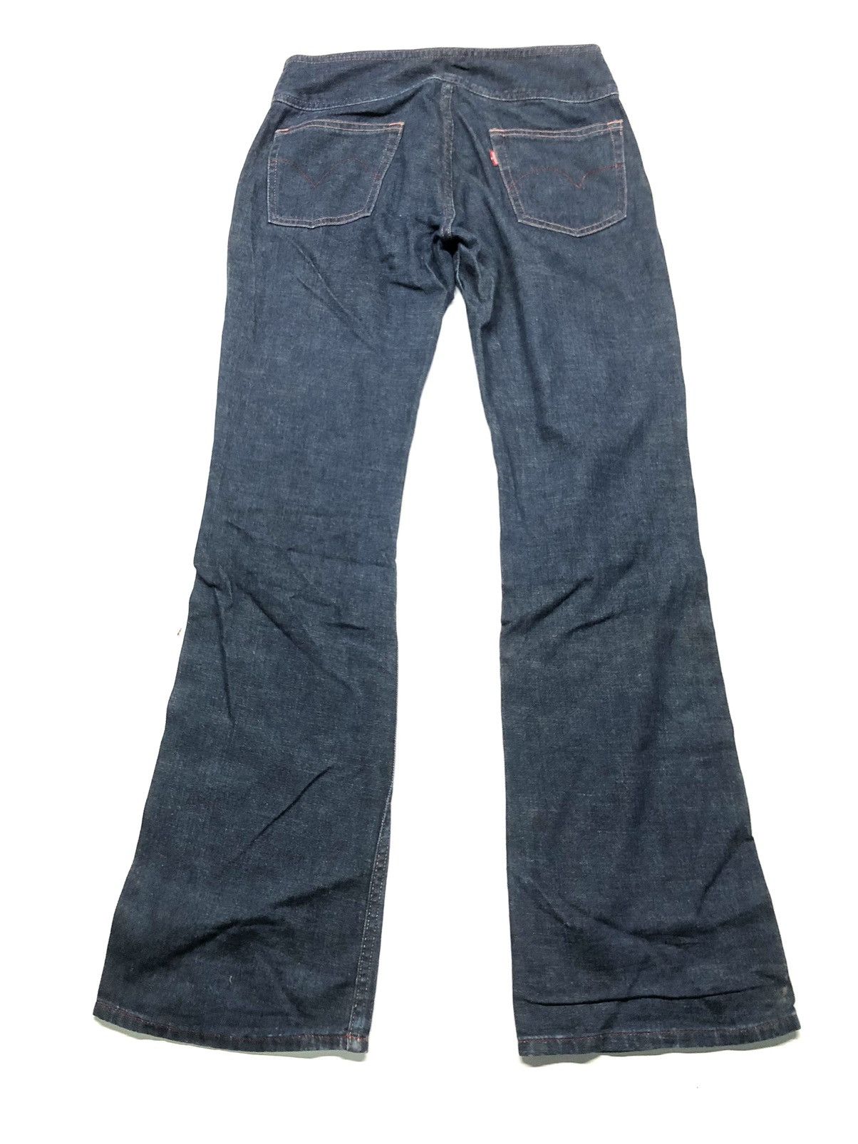 Hysteric Glamour × Japanese Brand × Vintage FLARE VINTAGE HYSTERIC GLAMOUR BLUE DENIM Size US 28 / EU 44 - 6 Thumbnail