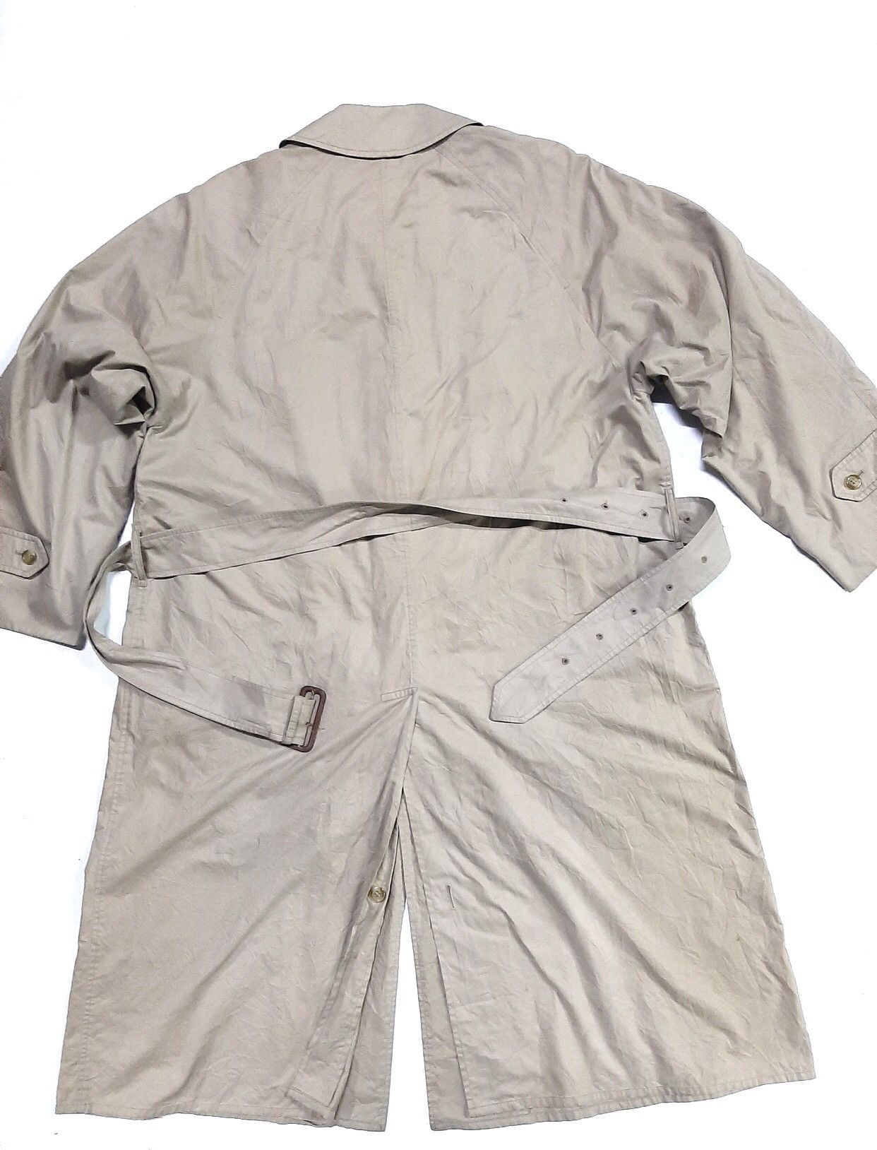 Burberry × Designer VINTAGE THOMAS BURBERRY TRENCH COAT Size US L / EU 52-54 / 3 - 7 Thumbnail