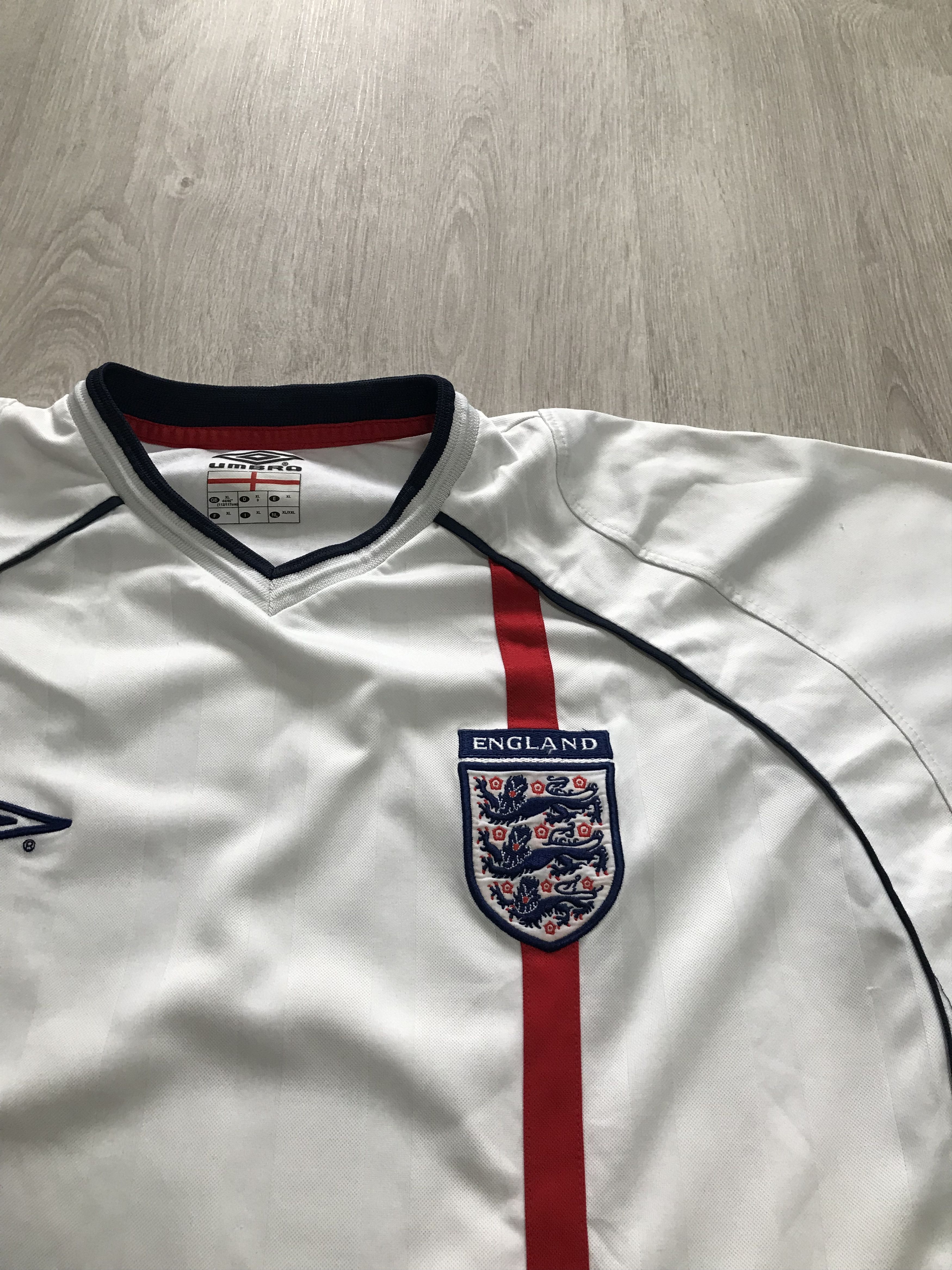 Umbro Umbro Jersey National Team England 2001-2003 year Size US XL / EU 56 / 4 - 2 Thumbnail