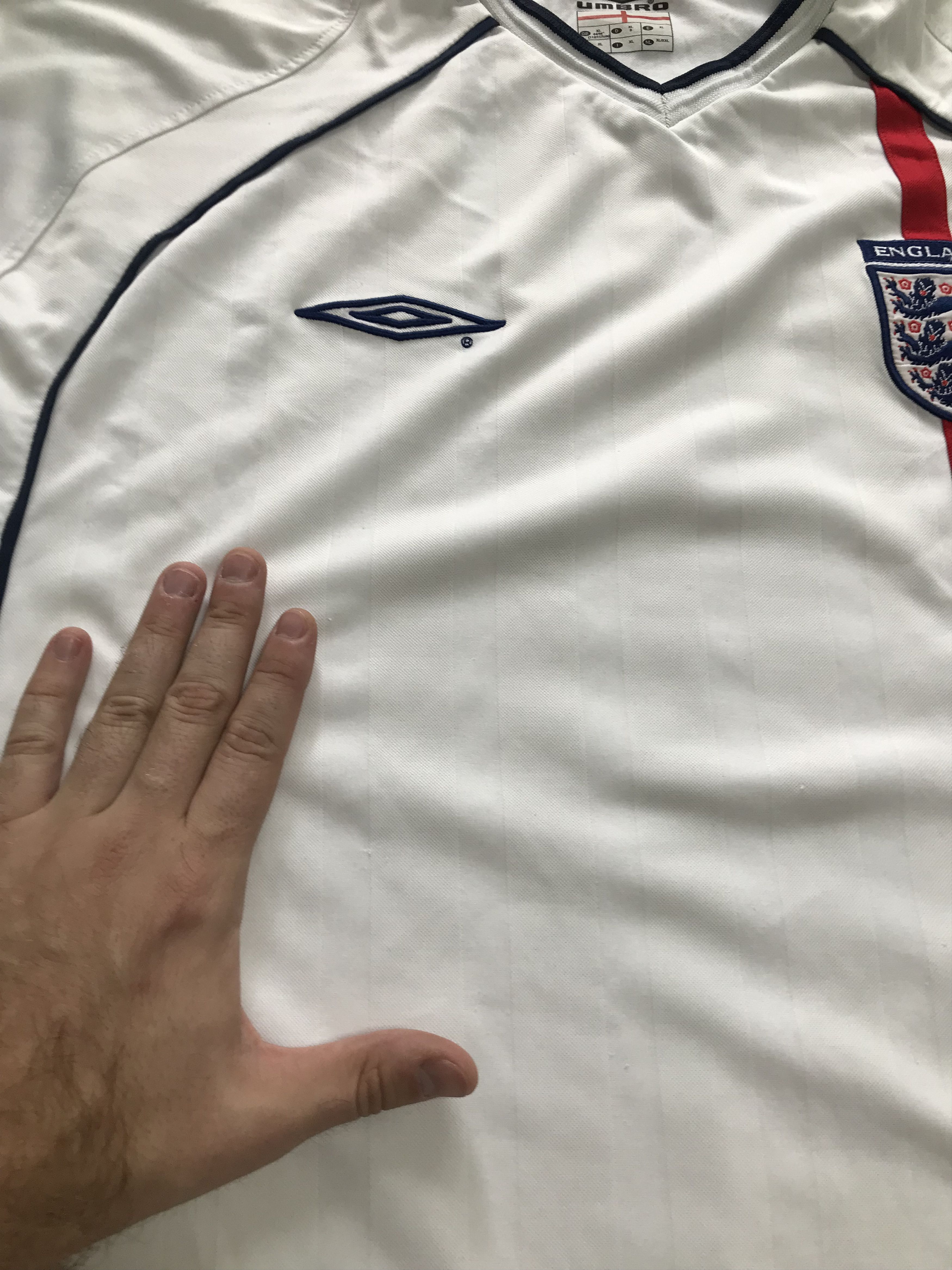 Umbro Umbro Jersey National Team England 2001-2003 year Size US XL / EU 56 / 4 - 7 Thumbnail