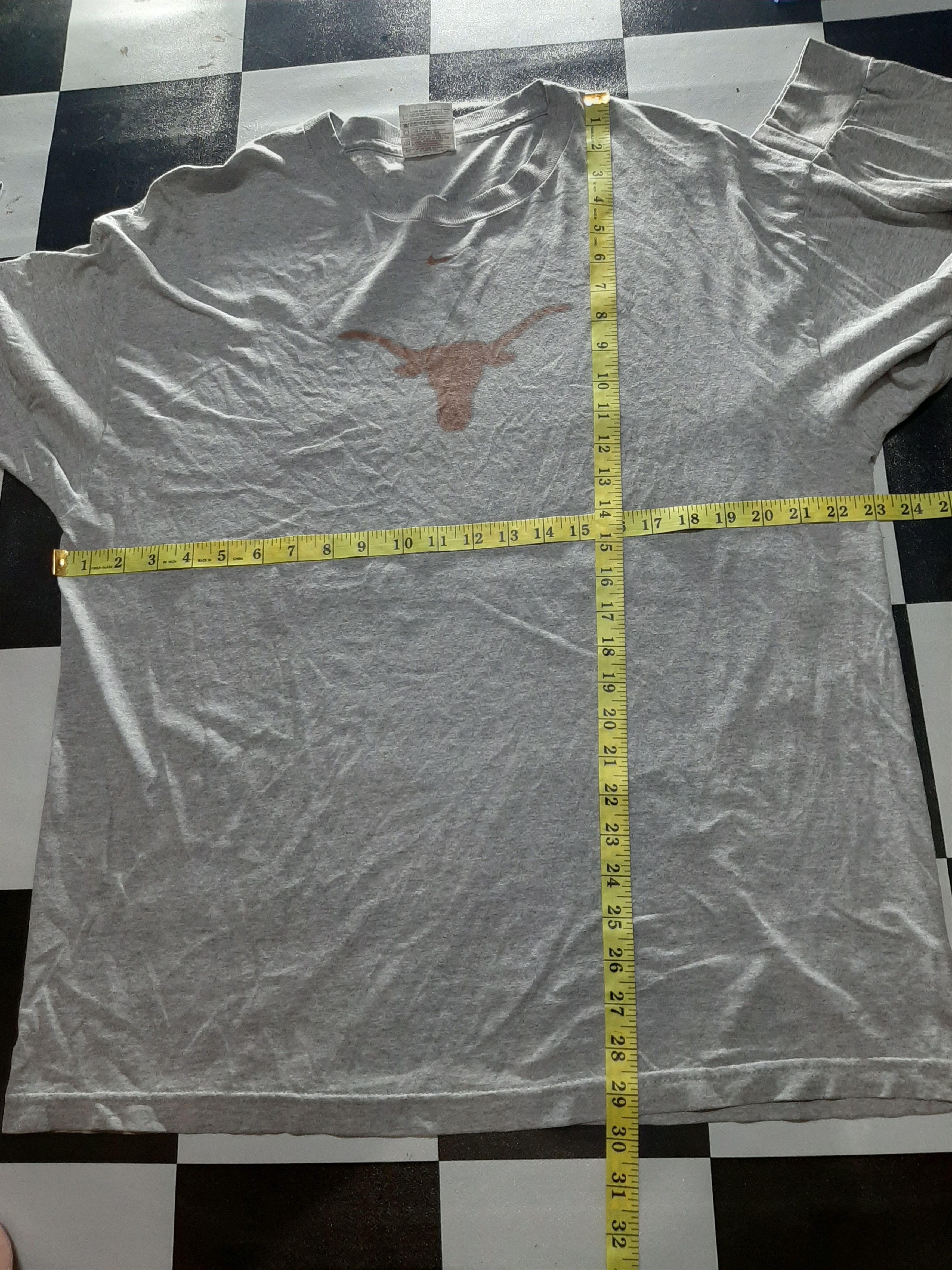 Nike × Vintage VINTAGE NIKE TEXAS LONGHORNS LOGO FOOTBALL LONG SLEEVE Size US L / EU 52-54 / 3 - 6 Thumbnail