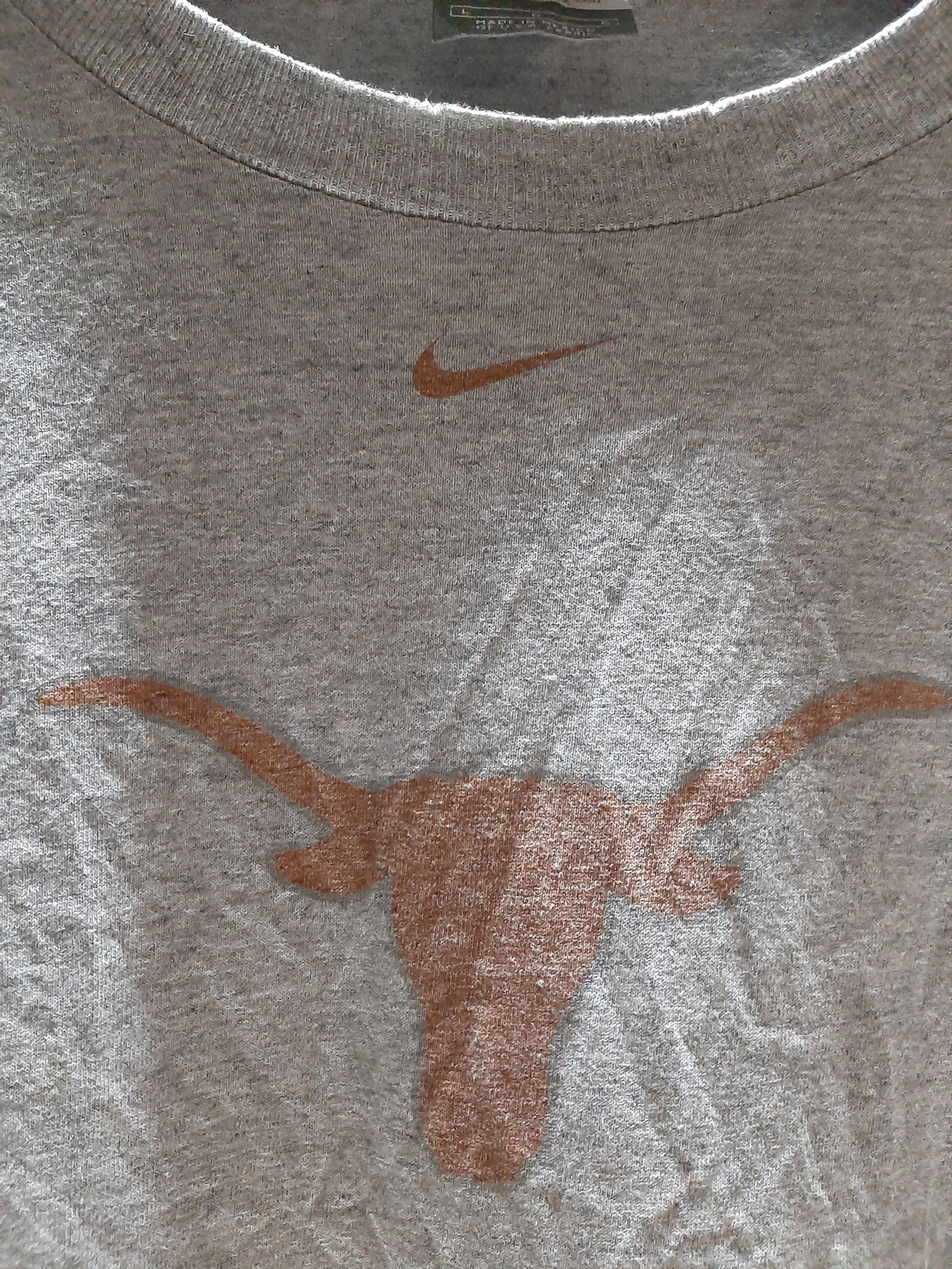 Nike × Vintage VINTAGE NIKE TEXAS LONGHORNS LOGO FOOTBALL LONG SLEEVE Size US L / EU 52-54 / 3 - 2 Thumbnail
