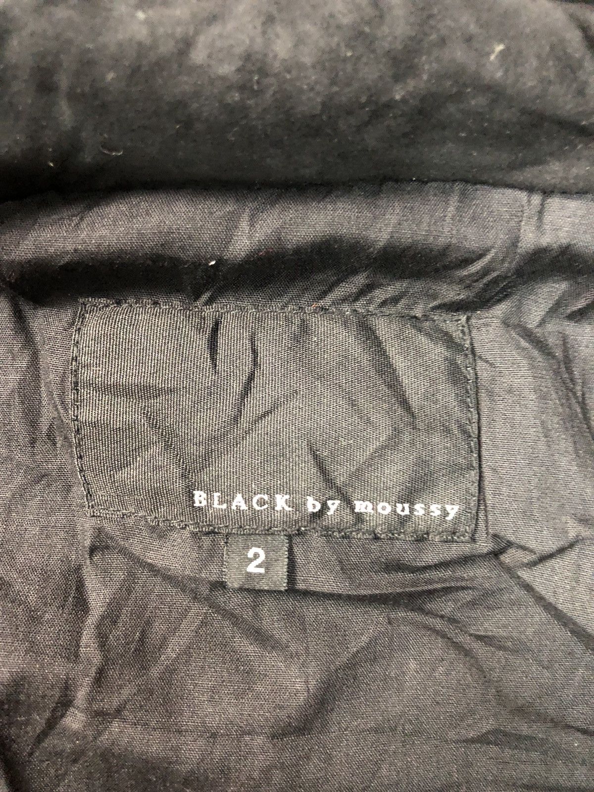 Japanese Brand BLACK BY MOUSSY LEATHER JACKET NWT RETAIL 48,993¥ Size US XS / EU 42 / 0 - 4 Thumbnail