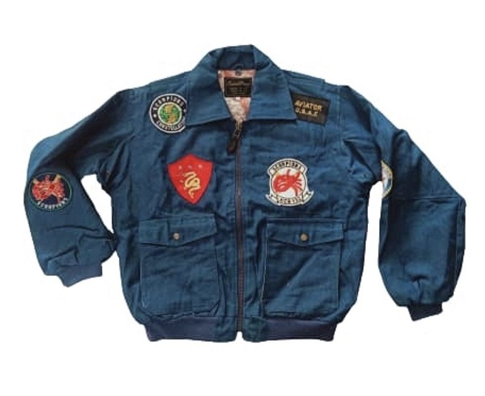 Vintage VINTAGE SAINT PIERR TOKYO DENIM BOMBER JACKET LOT OF PATCHES Size US M / EU 48-50 / 2 - 1 Thumbnail