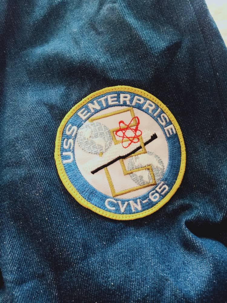 Vintage VINTAGE SAINT PIERR TOKYO DENIM BOMBER JACKET LOT OF PATCHES Size US M / EU 48-50 / 2 - 11 Thumbnail