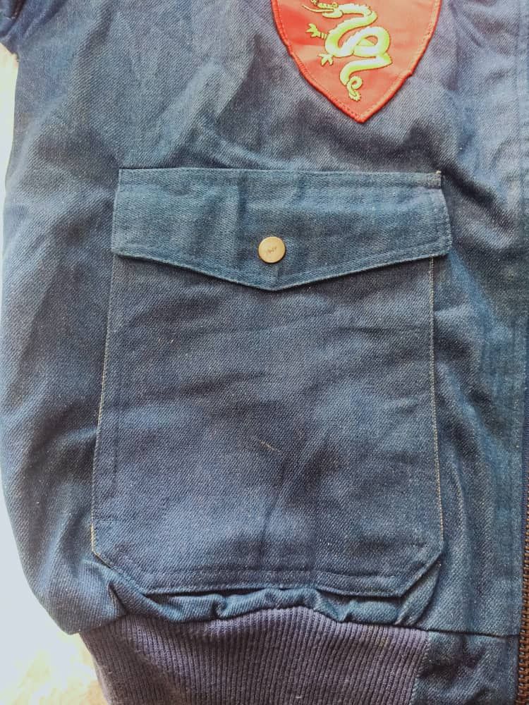 Vintage VINTAGE SAINT PIERR TOKYO DENIM BOMBER JACKET LOT OF PATCHES Size US M / EU 48-50 / 2 - 12 Thumbnail