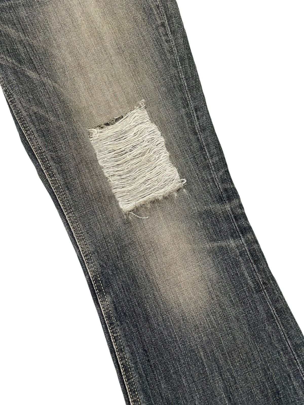 Edwin Flare Jeans Vienus Edwin Japan Distress Denim Boot Cut 1🟦 Size US 29 - 7 Thumbnail