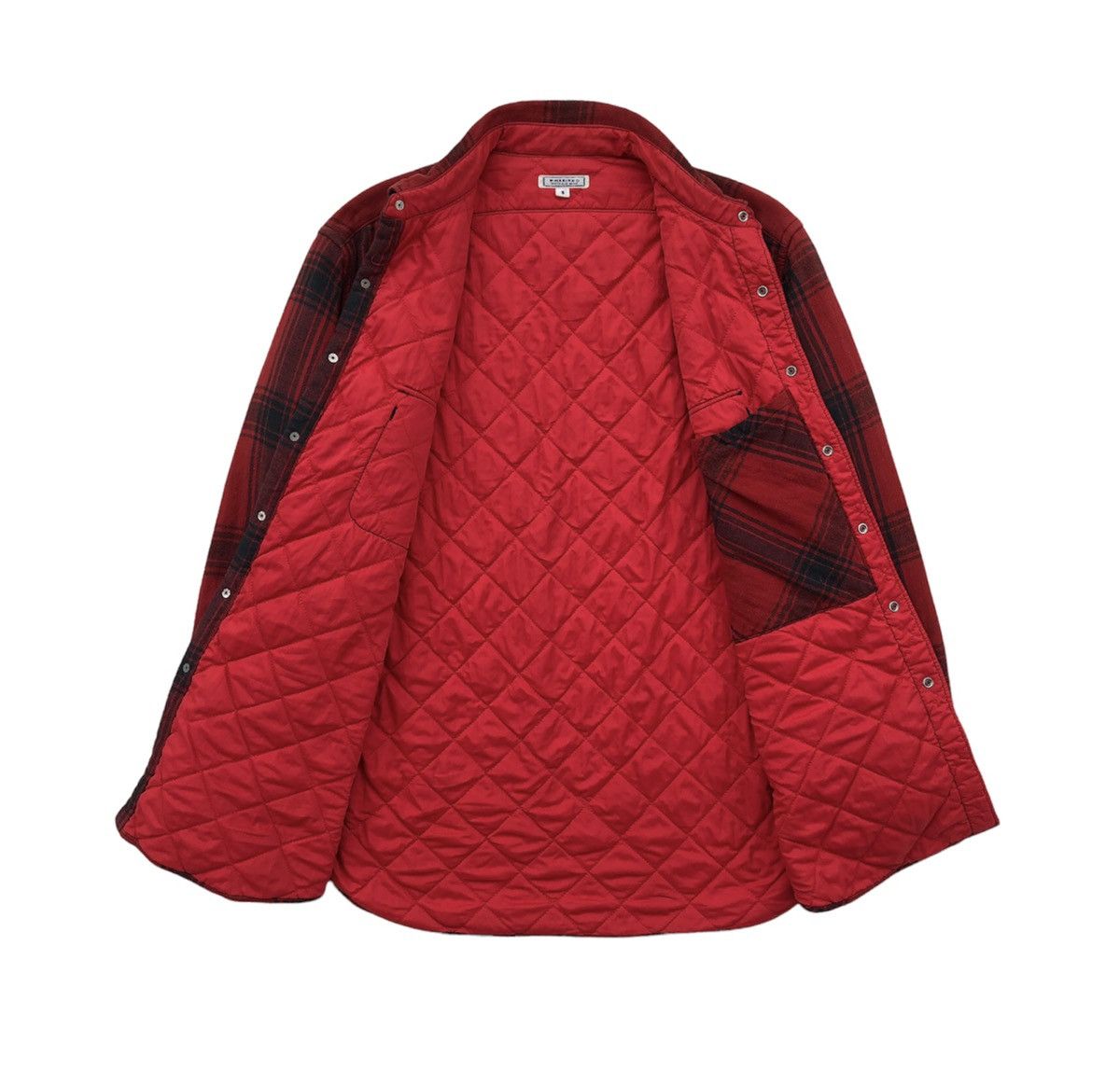 45rpm 🔥45rpm North Marine Drive Flannel Checkered Quilted Jacket Size US XL / EU 56 / 4 - 11 Thumbnail
