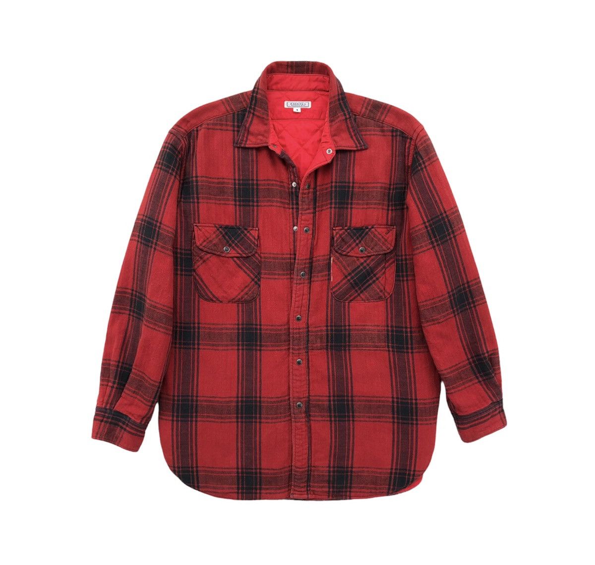 45rpm 🔥45rpm North Marine Drive Flannel Checkered Quilted Jacket Size US XL / EU 56 / 4 - 1 Thumbnail